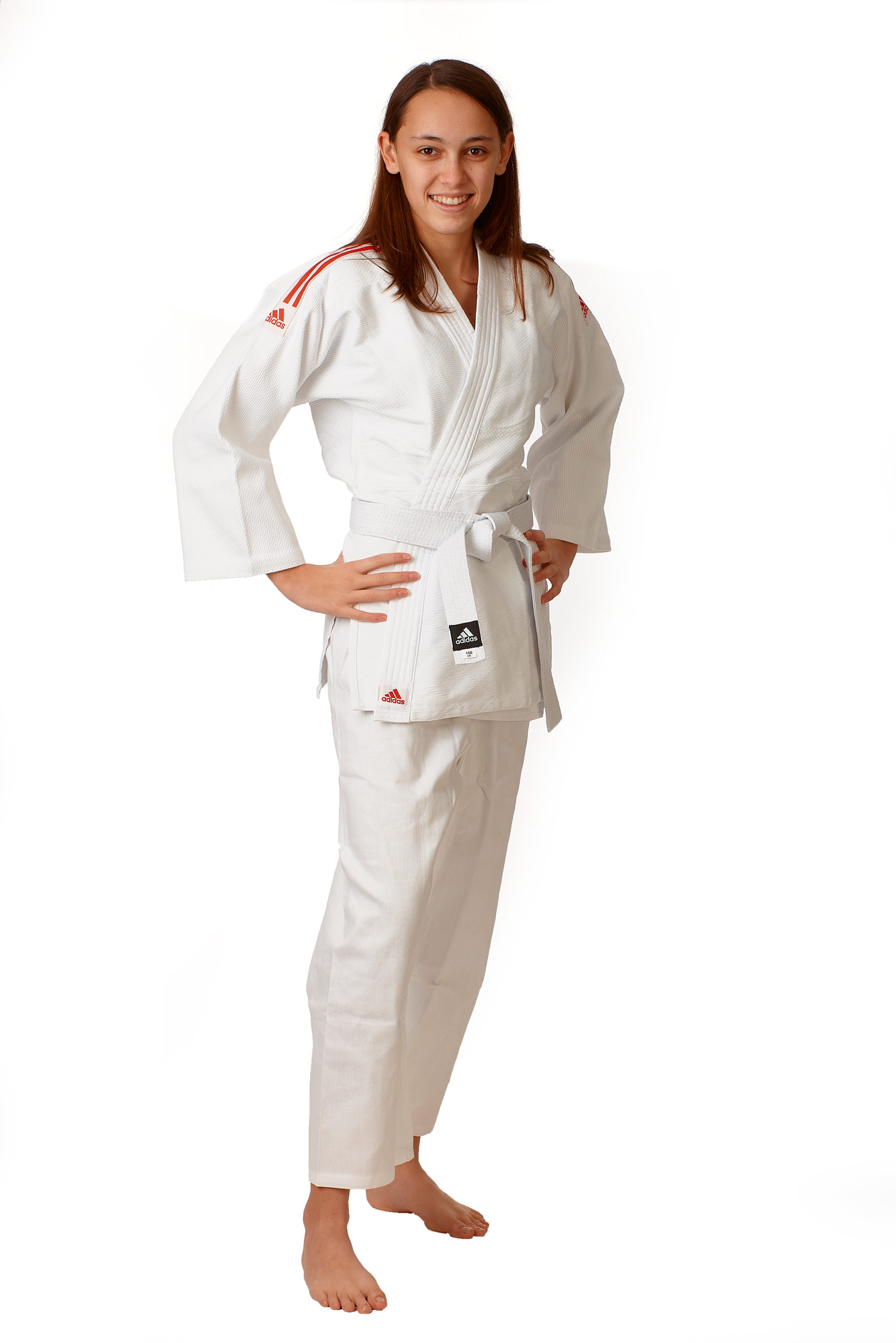 adidas-J350K-white_red-Judo-1508MoFFqq0sT4cls adidas Judo-Anzug Club weiß/rote Streifen, J350