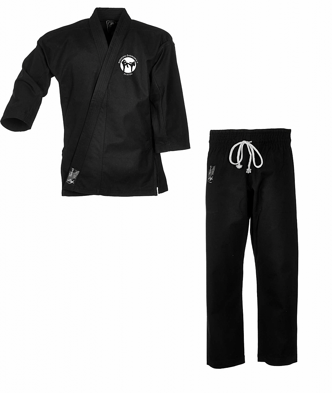 Ju-Jutsu Anzug "Tenno Classic" schwarz Budokwai Öhringen Vereinsedition