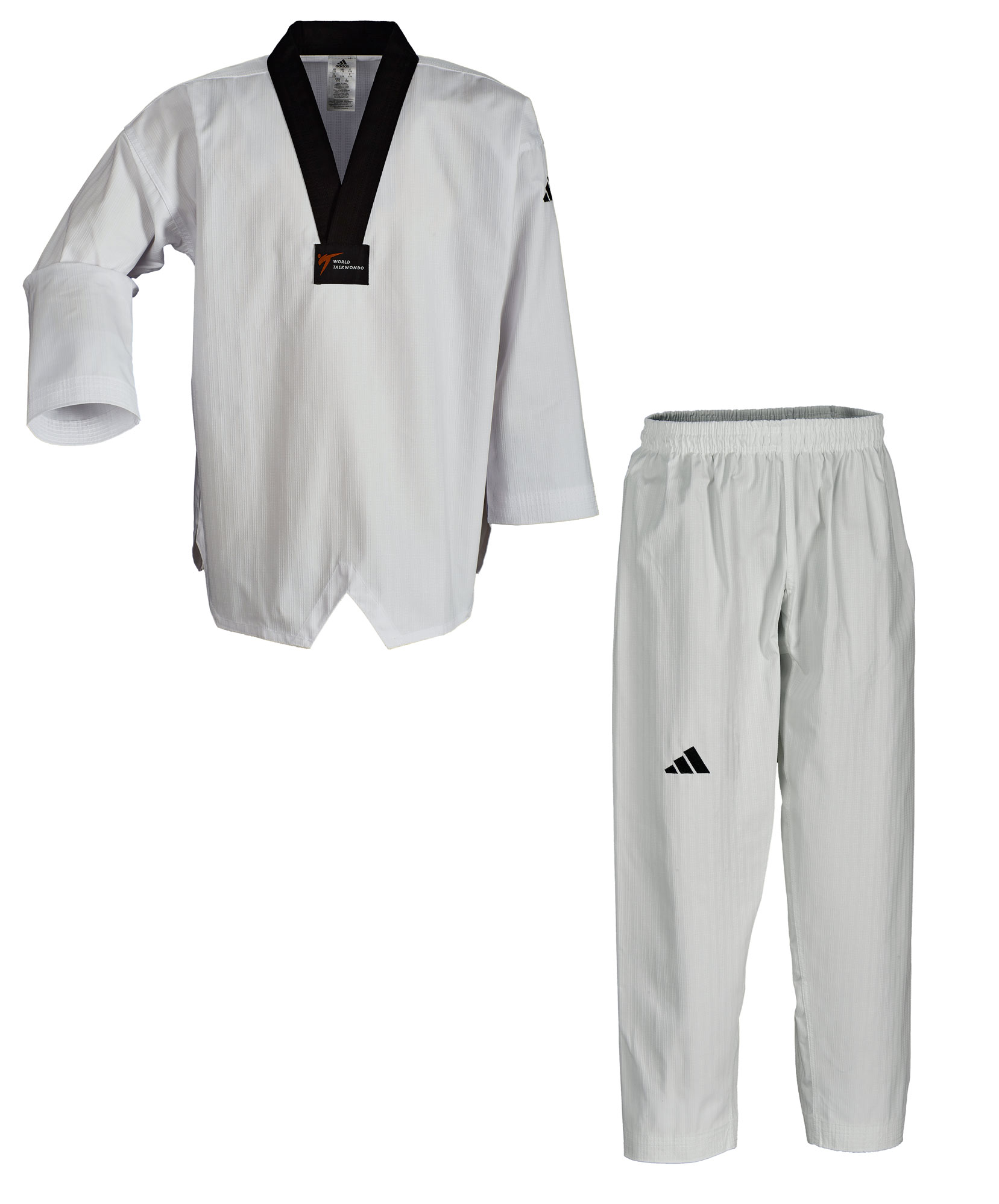 adichamp II schwarzes Revers Taekwondoanzug, ADITCH02 adichamp II schwarzes Revers Taekwondoanzug, ADITCH02