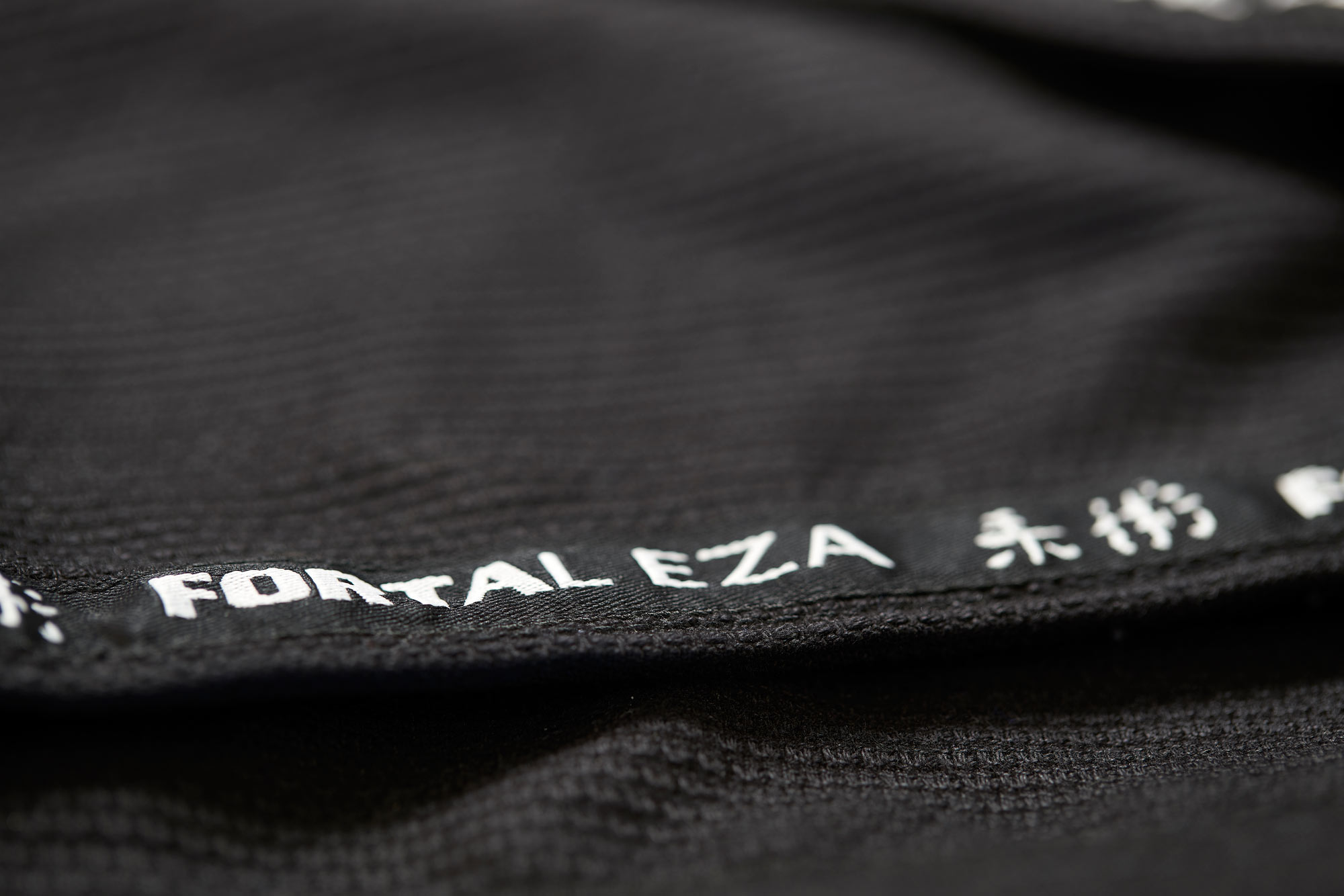 Fortaleza-Black-new-D0783 BJJ Starter Gi Fortaleza + BJJ Gürtel schwarz