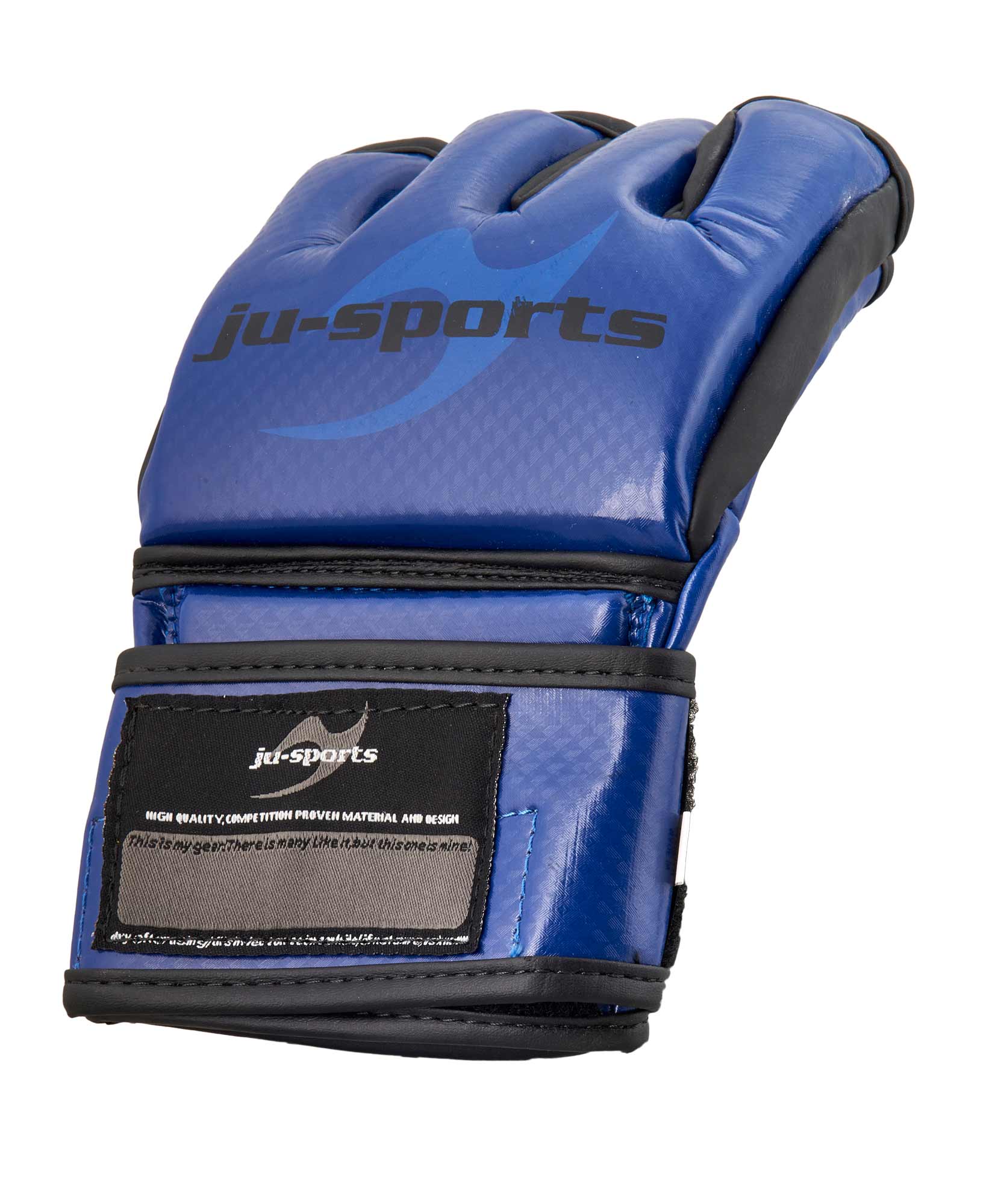 MMA-Handschuh-blau-0532 MMA Wettkampf-Handschuh Competition Pro Carbon blue