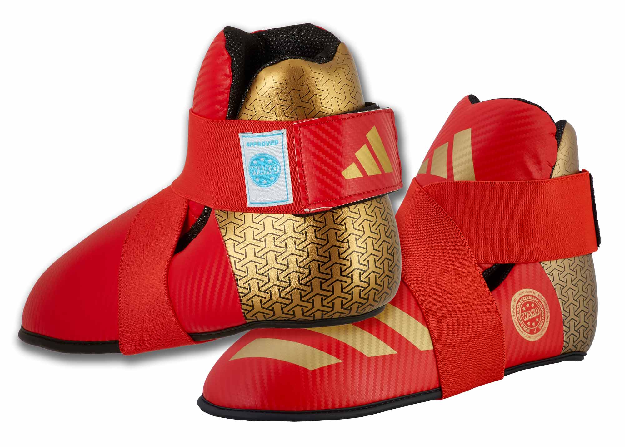 adidas Pro Kickboxing Fußschutz red/gold, adiKBB300HD adidas Pro Kickboxing Fußschutz red/gold, adiKBB300HD