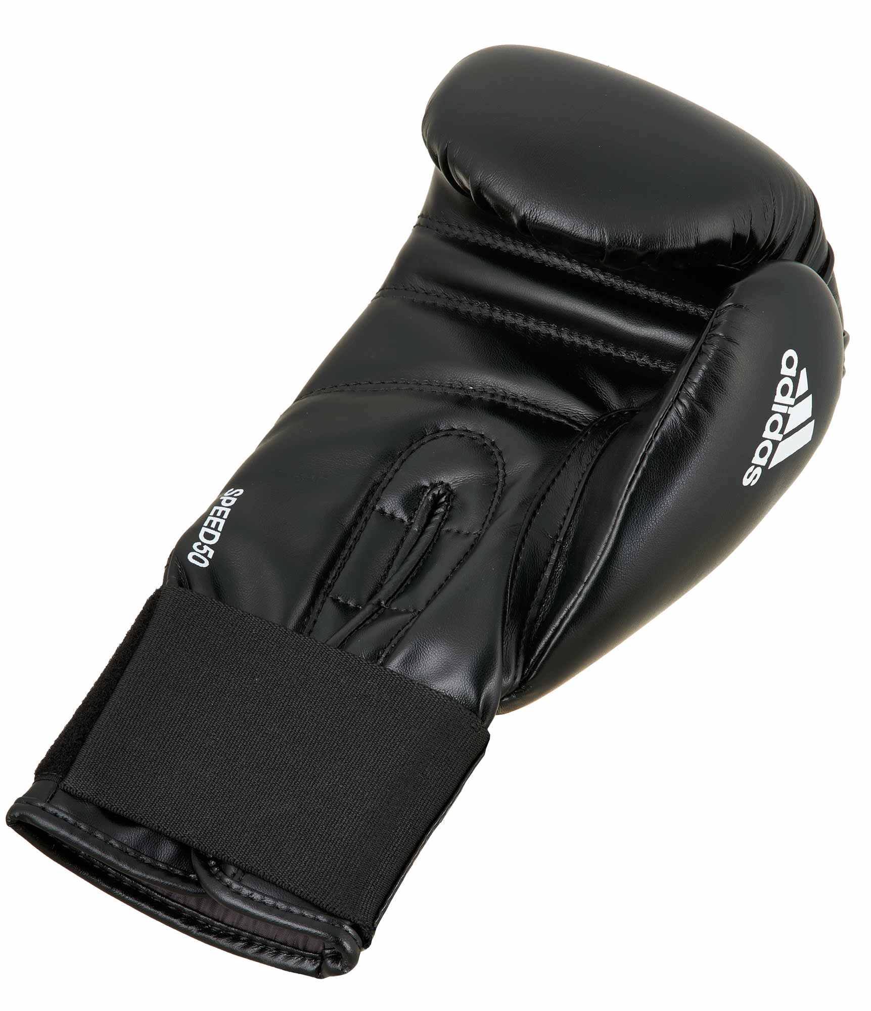 adiKSBG50-Boxing-Glove-black_white-12OZ-0574 adidas Boxhandschuhe Speed 50, ADISBG50 schwarz/weiß