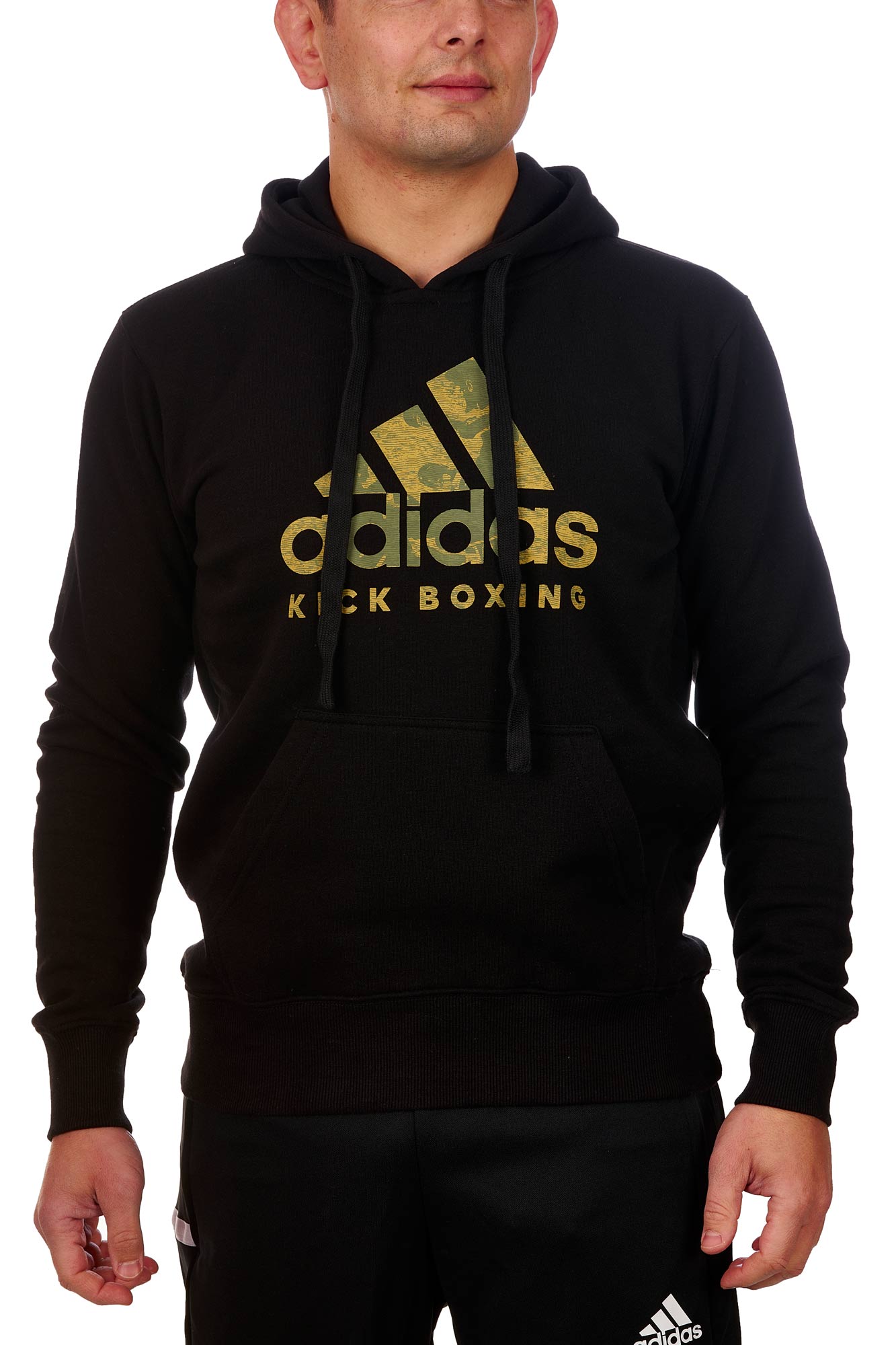 adidas Badge of Sport Hoody Kickboxing schwarz adiCLHD20KB