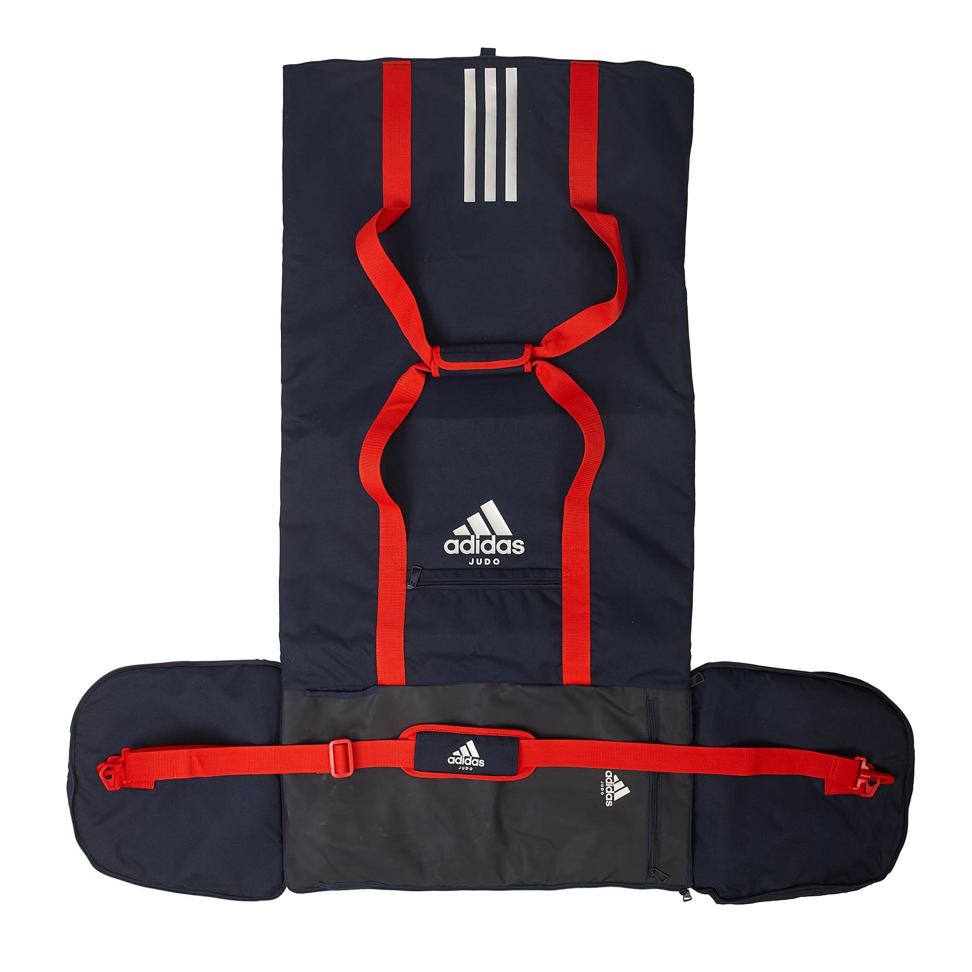 adiACC200J-Uniform-Bag-navy_red-D0003 adidas 2in1 Bag Judo navy blue/red M, ADIACC200J