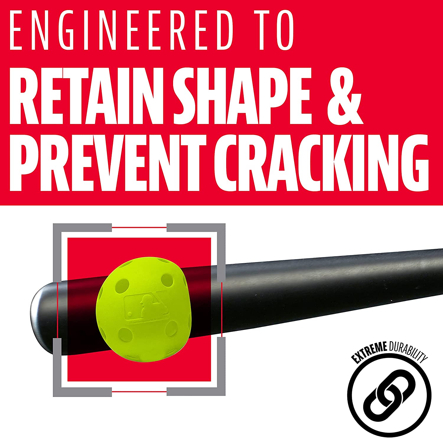 23461-2 Franklin MLB® Trainings-Baseball - 6er Pack