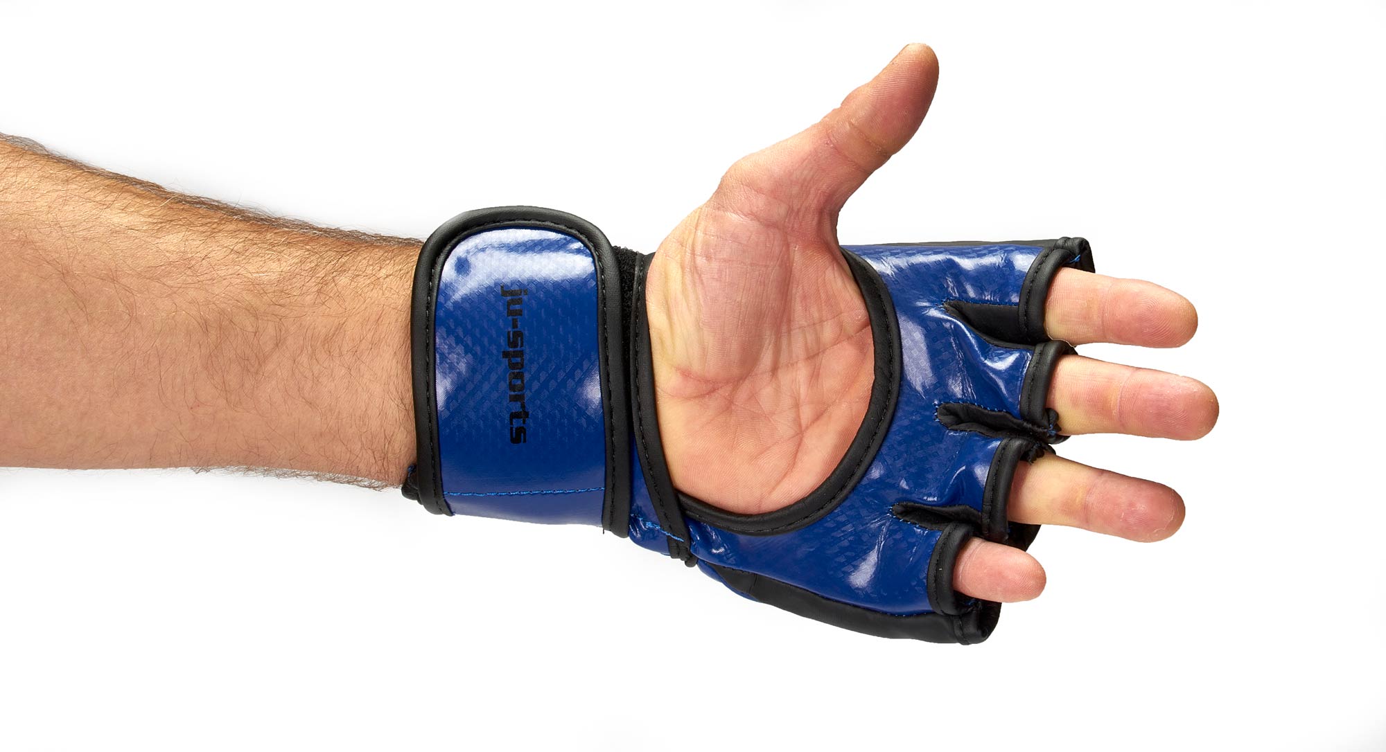 MMA-Handschuh-blau-0013 MMA Wettkampf-Handschuh Competition Pro Carbon blue