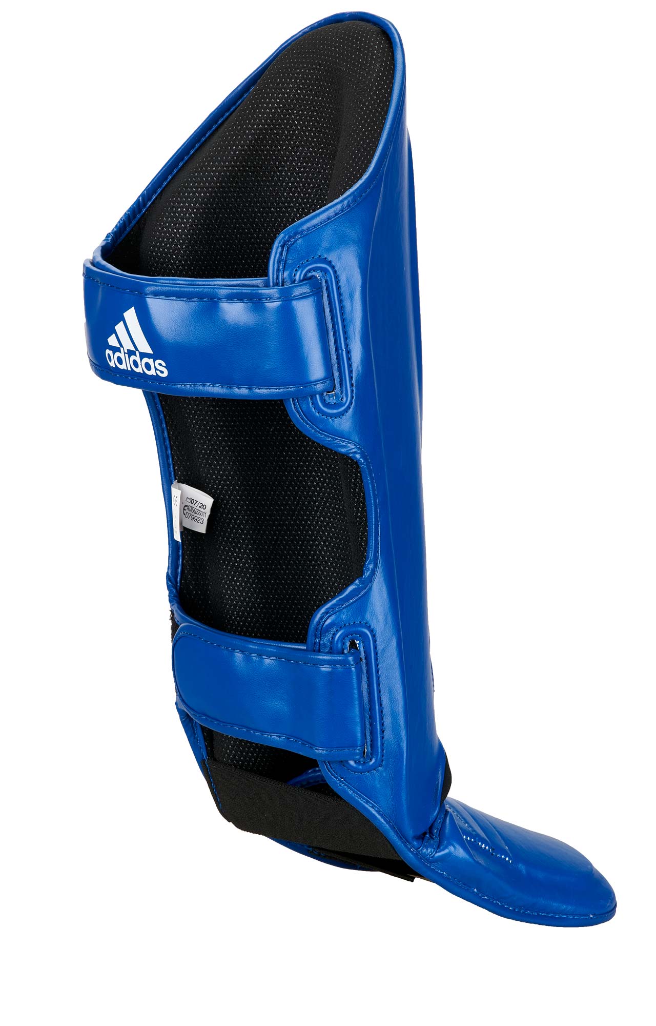 adiSGSS011-blue_white-Speed-Thai-Shin-n-Step-0039 adidas Super-Pro Schienbein-Spannschutz blau, adiSGSS011 2.0