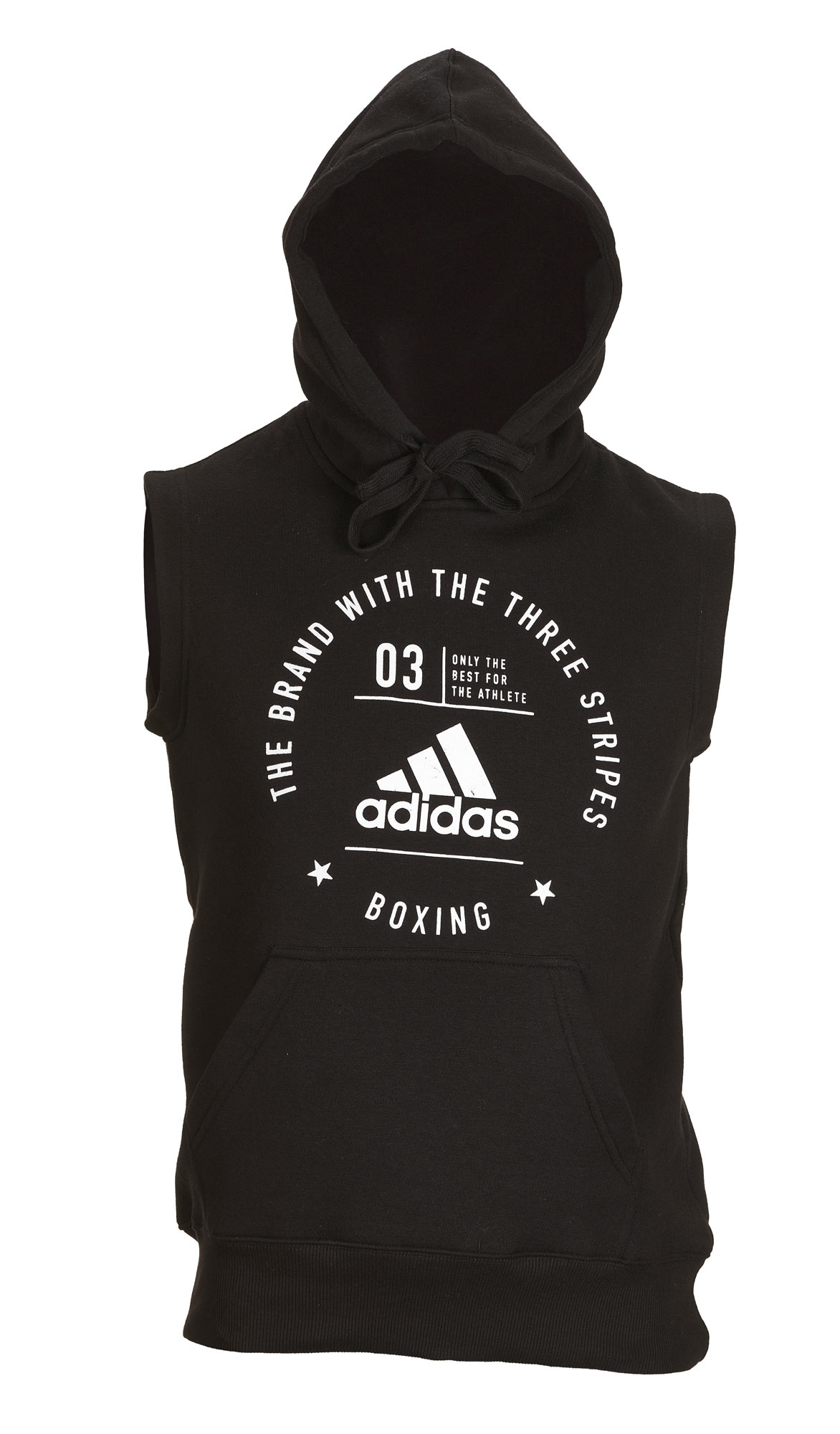 adiCL05B_CA-Community-Line-black_white-1583 adidas Community Sleeveless Hoody BOXING black/white, adiCL05B