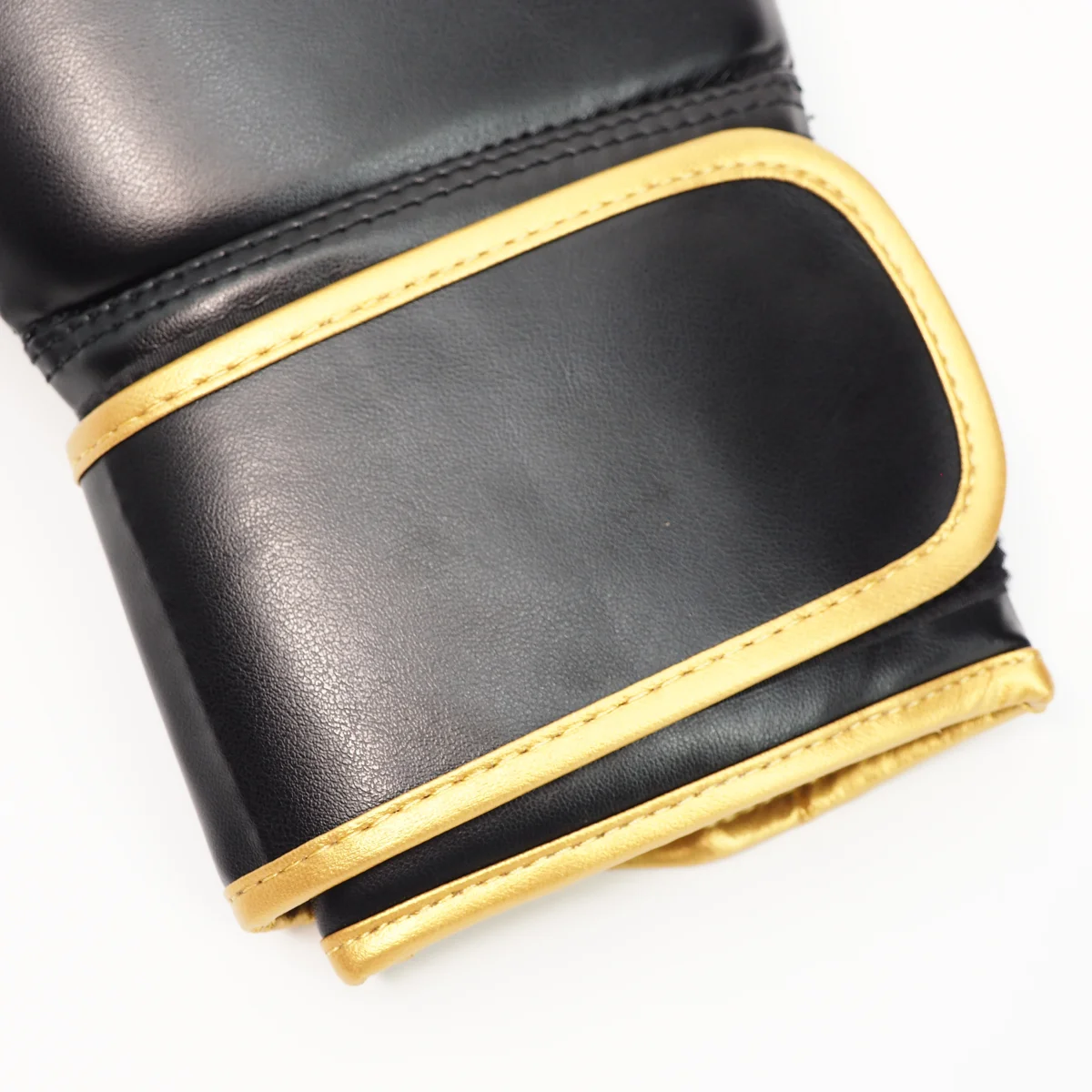 handschuhe, schwarz, leder, gepolstert, gelbekante