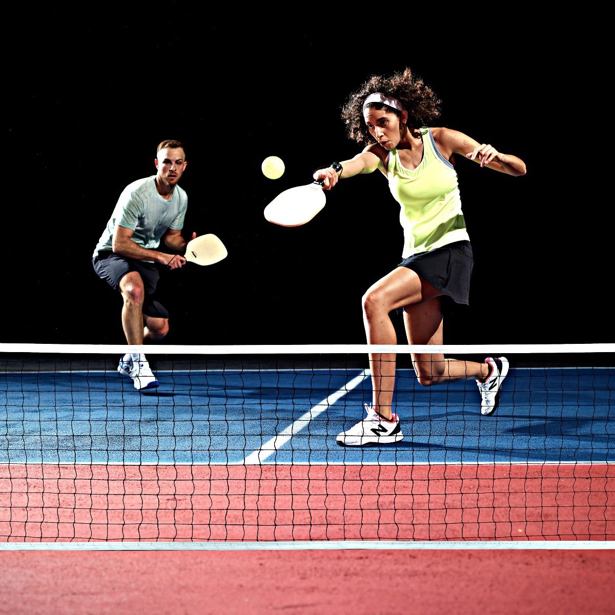 52859-phase1-action Franklin 1/2 Court Pickleball Starter Set
