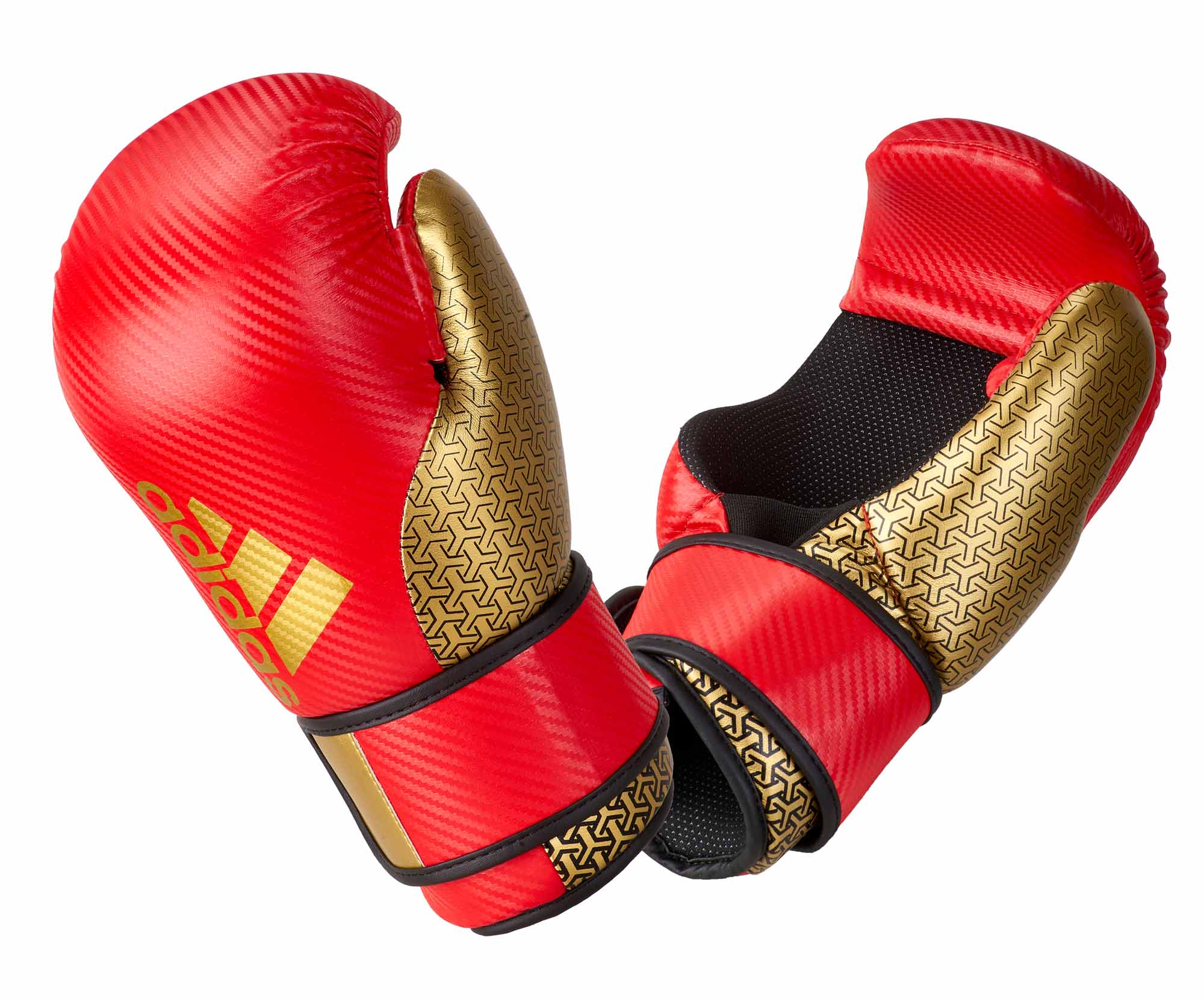 adiKBPF300-red_gold-01 adidas ITF-Pro Open Hand Handschuhe red/gold, adiKBPF300