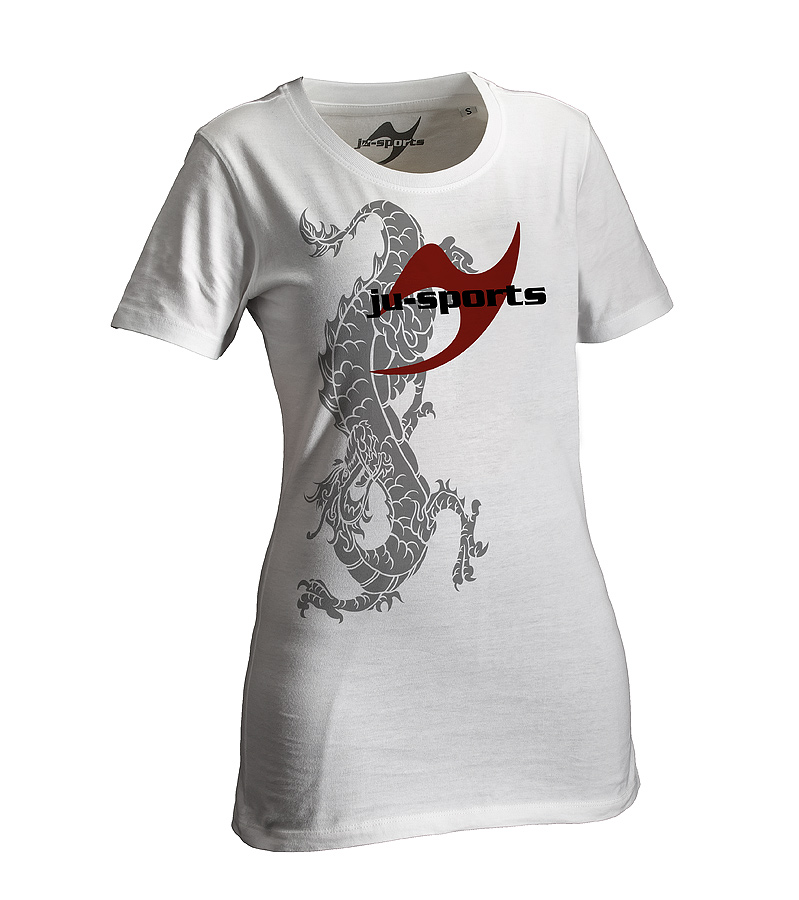 Dark-Line T-Shirt Ryuu weiß Lady