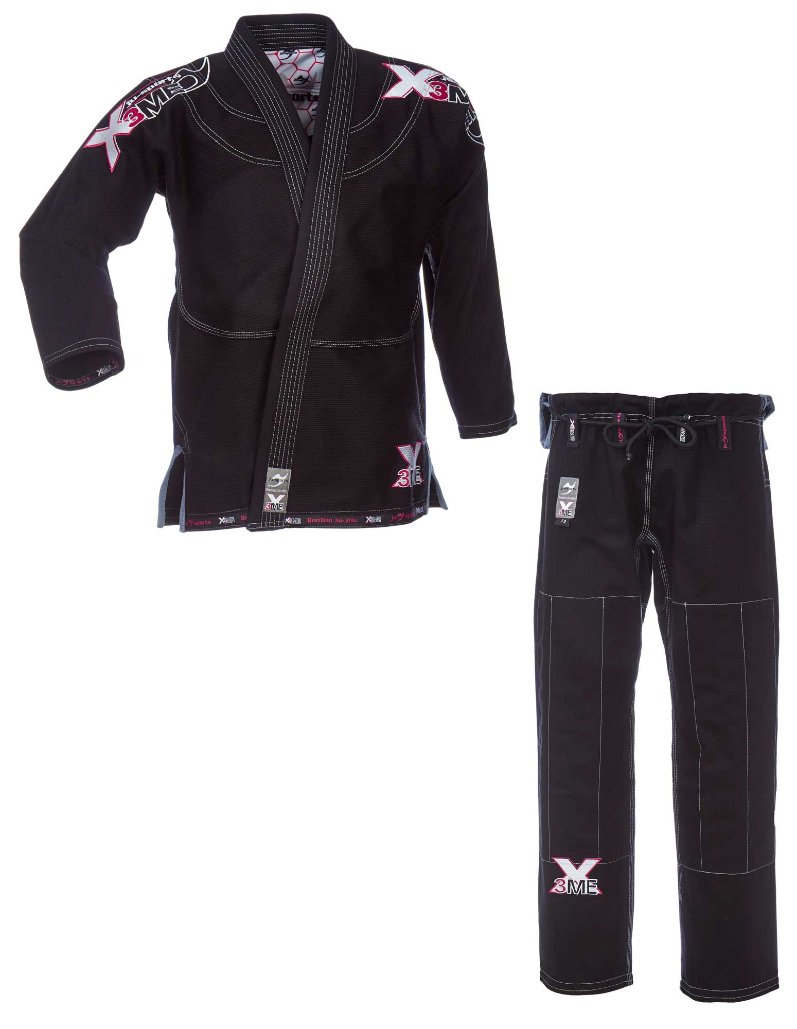 Amazona BJJ-Gi EXTREME 2.0 black/pink