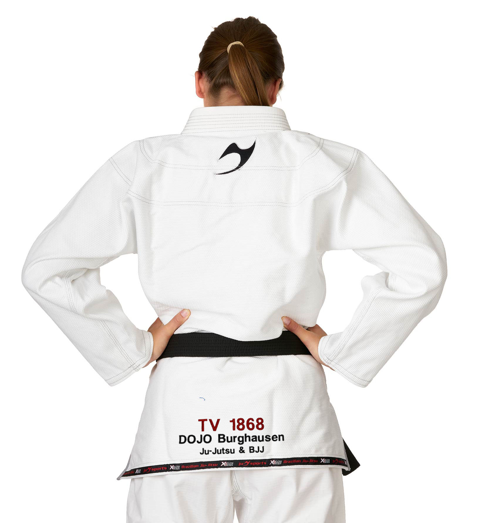 Xtreme_white_back BJJ-Anzug EXTREME White 2.0 TV Burghausen