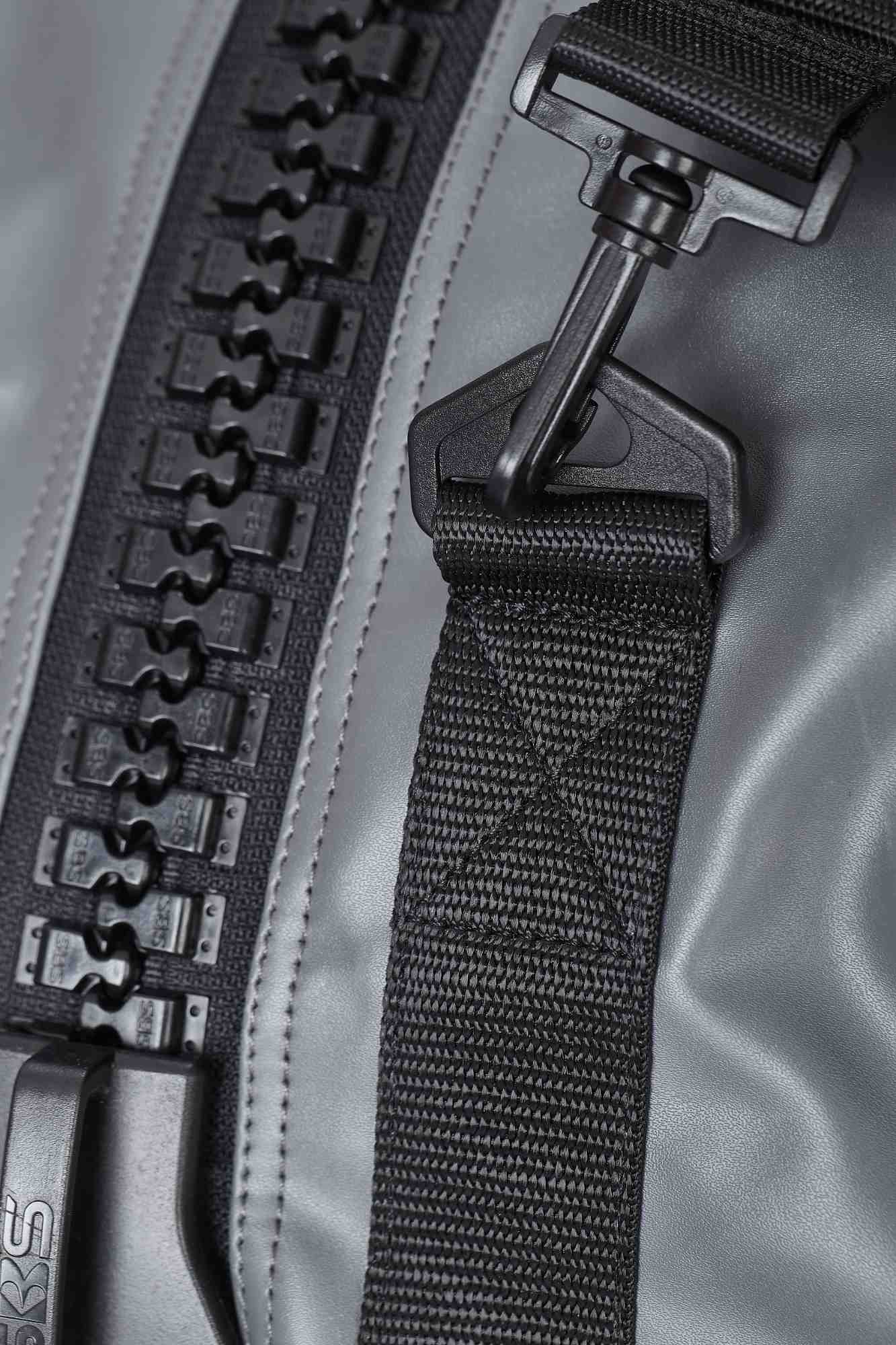 adiACC051NL-2-in-1-Bag-gray_black-D0002 adidas 2in1 Bag Combat Sports grey/black PU, adiACC051