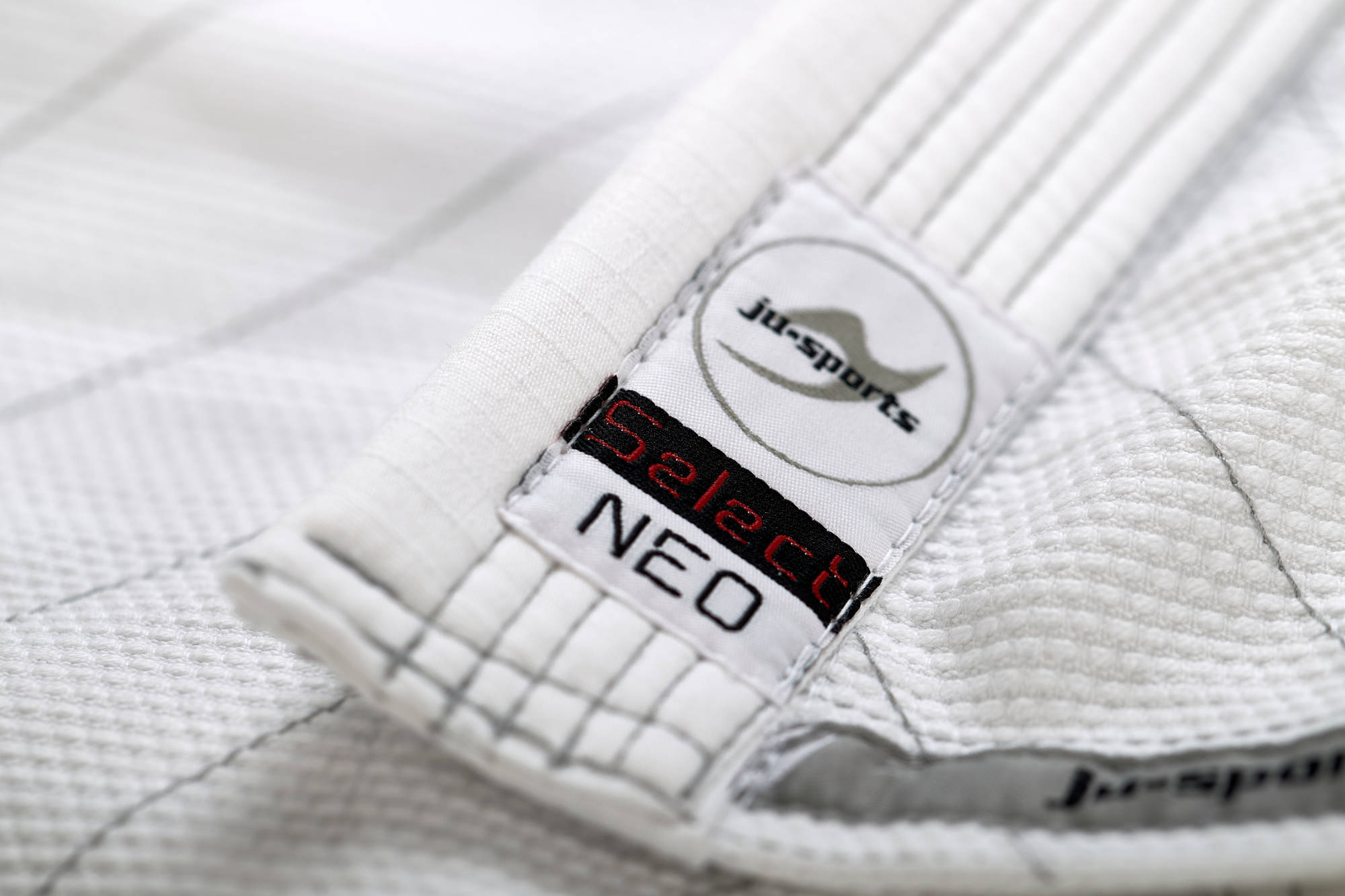 9275000-Select-Neo-Jacke-weiss-D1153 BJJ Anzug Set Jacke und Hose Select Neo weiß