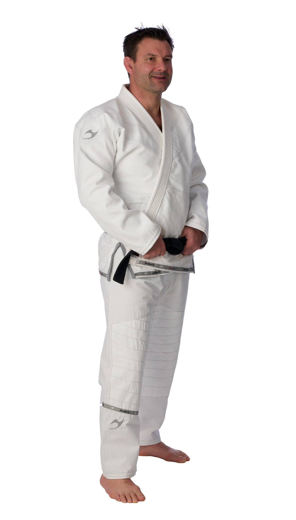9276000-Select-Neo-weiss-Modell0533 BJJ Anzug Set Jacke und Hose Select Neo weiß