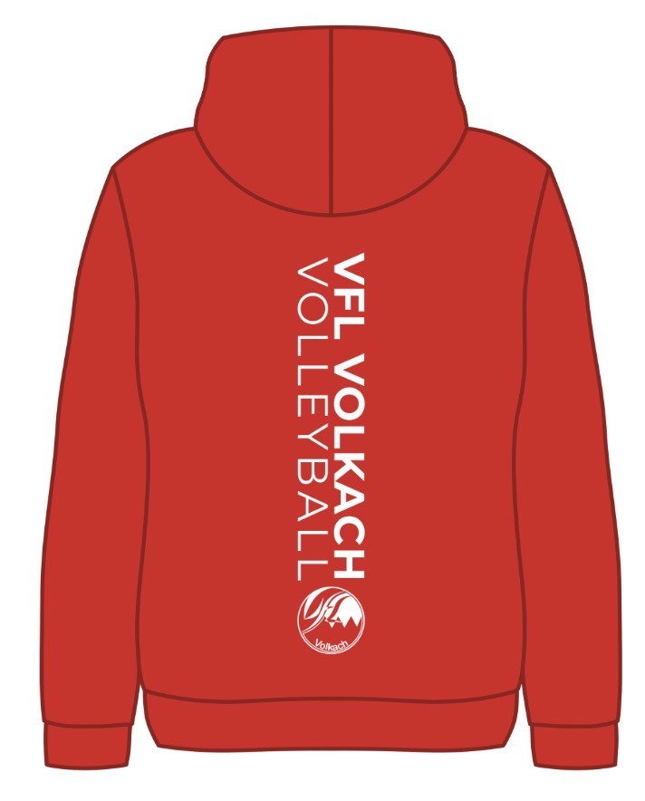 VfL Volkach Team Zip-Hoodie Kids rot