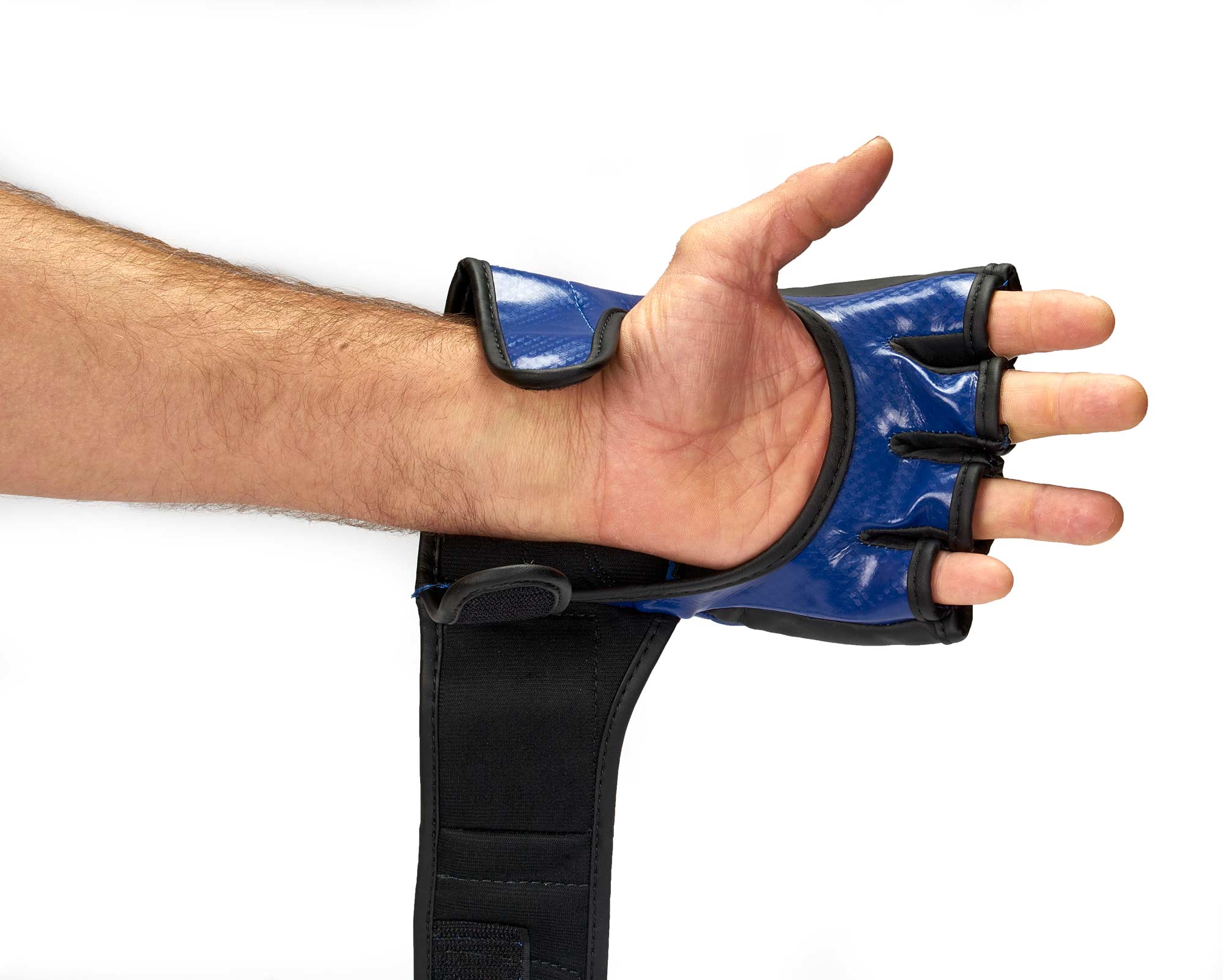 MMA-Handschuh-blau-0011 MMA Wettkampf-Handschuh Competition Pro Carbon blue
