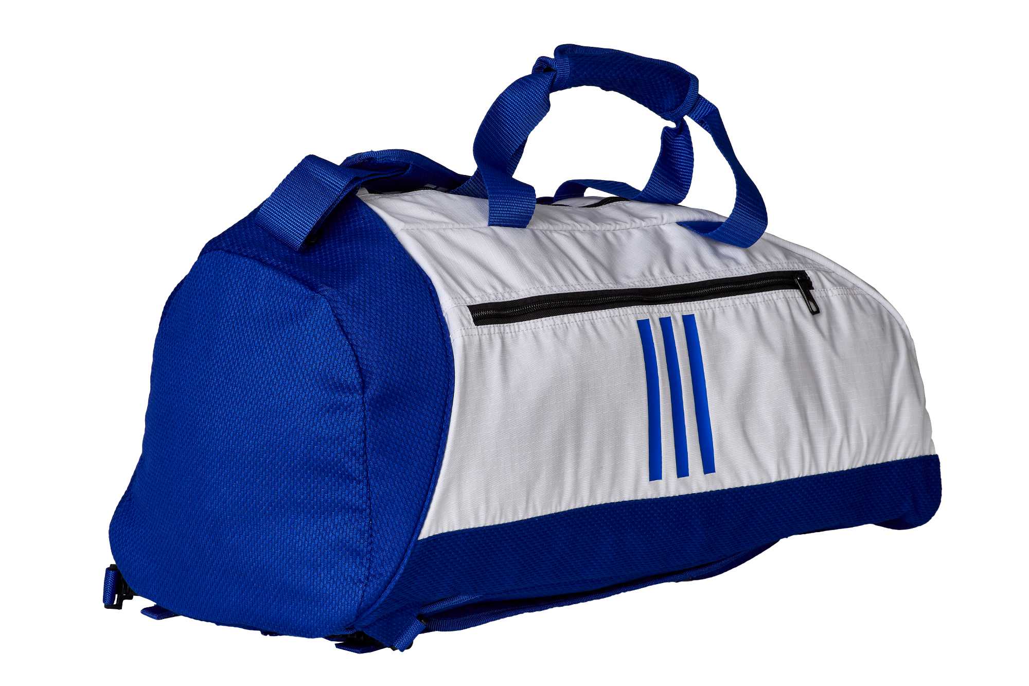 adiACC040CS-Cotton-Sports-Bag-blue_white-0136 adidas 2in1 Bag "Combat Sports" blue/white cotton M, ADIACC040CS