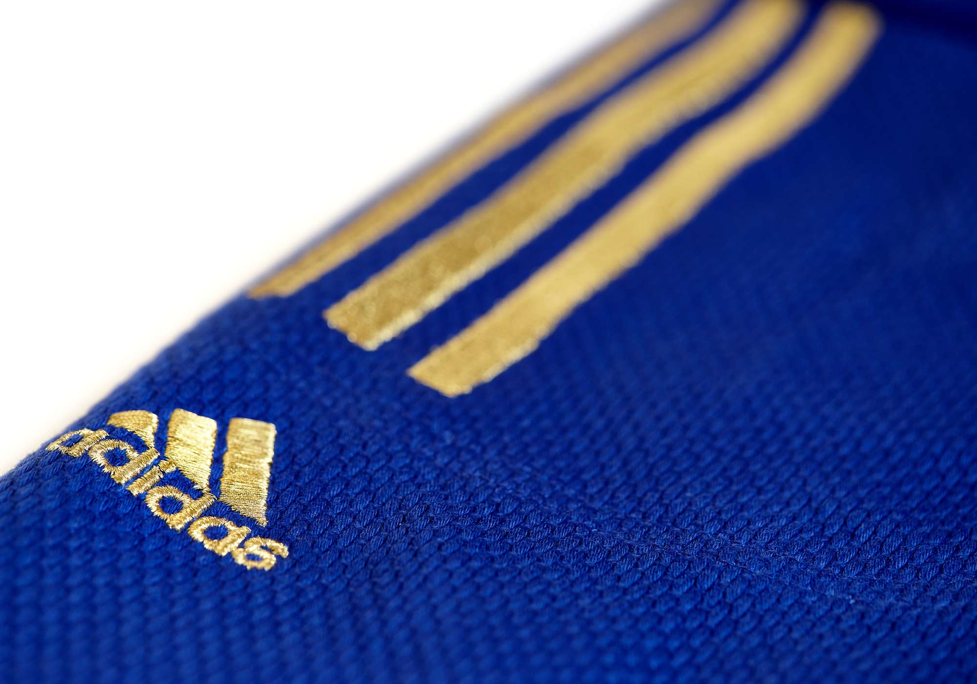 adidas-JudoGi-ChampionII-IJF-normal-blue-gold-stripes-7 adidas Judoanzug CHAMPION II IJF, blau/goldene Streifen, JIJF