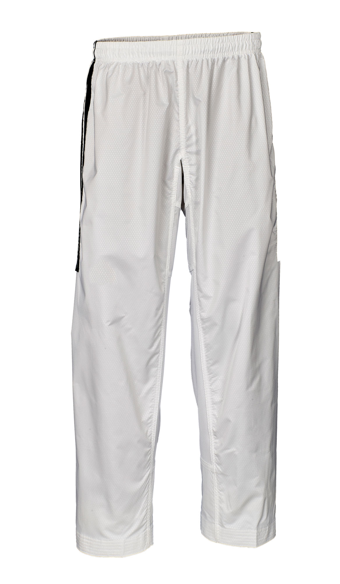 adidas Taekwondoanzug, adi Fighter Eco mit Streifen, schwarzes Revers adidas Taekwondoanzug, adi Fighter Eco mit Streifen, schwarzes Revers
