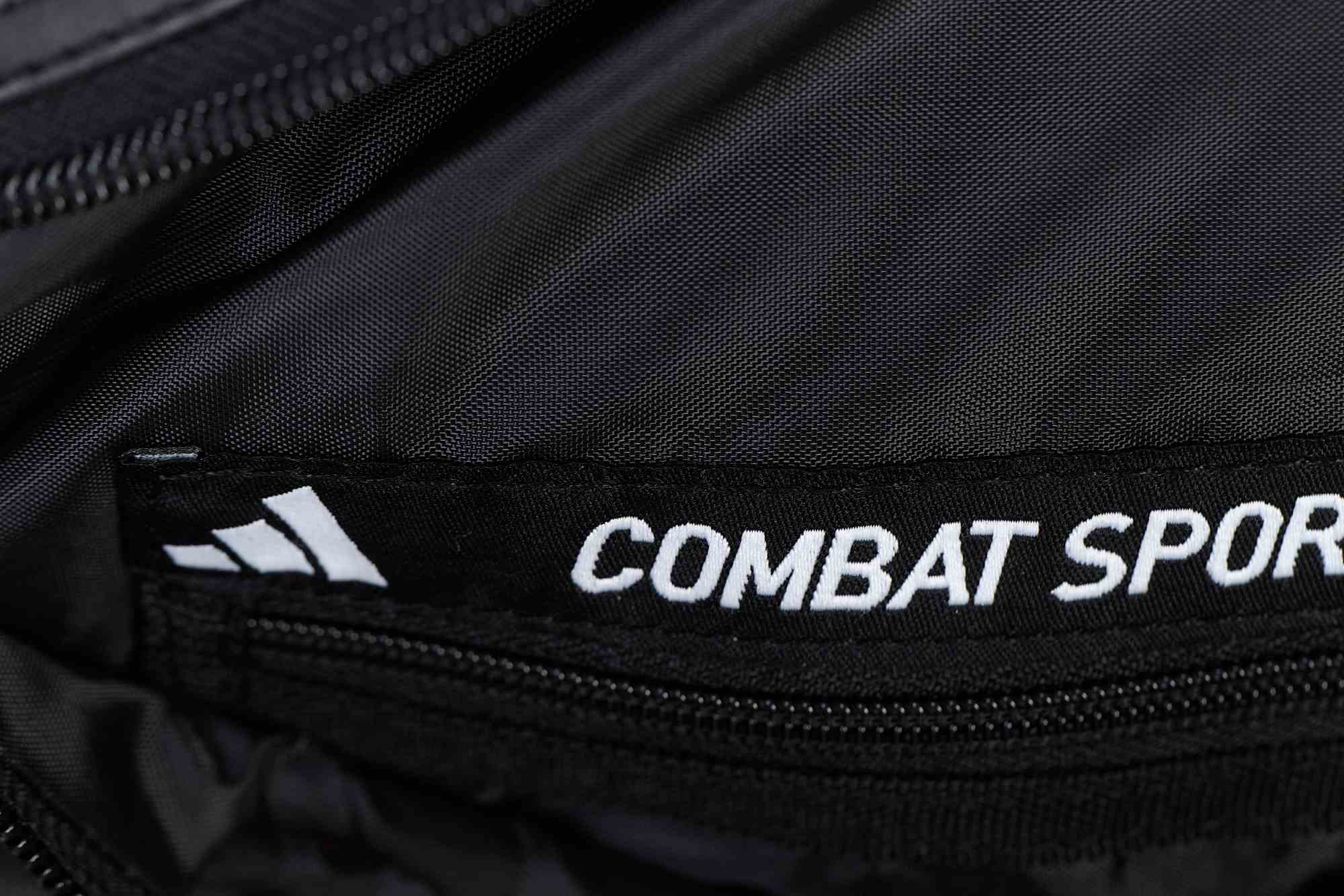 adiACC051NL-2-in-1-Bag-black_white-D208 adidas 2in1 Bag Combat Sports black/white PU, adiACC051