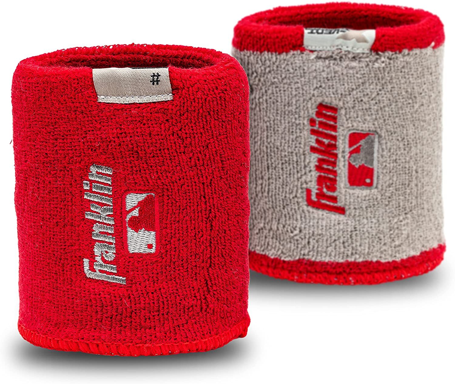 Franklin MLB® Wende-Schweißband grau/rot