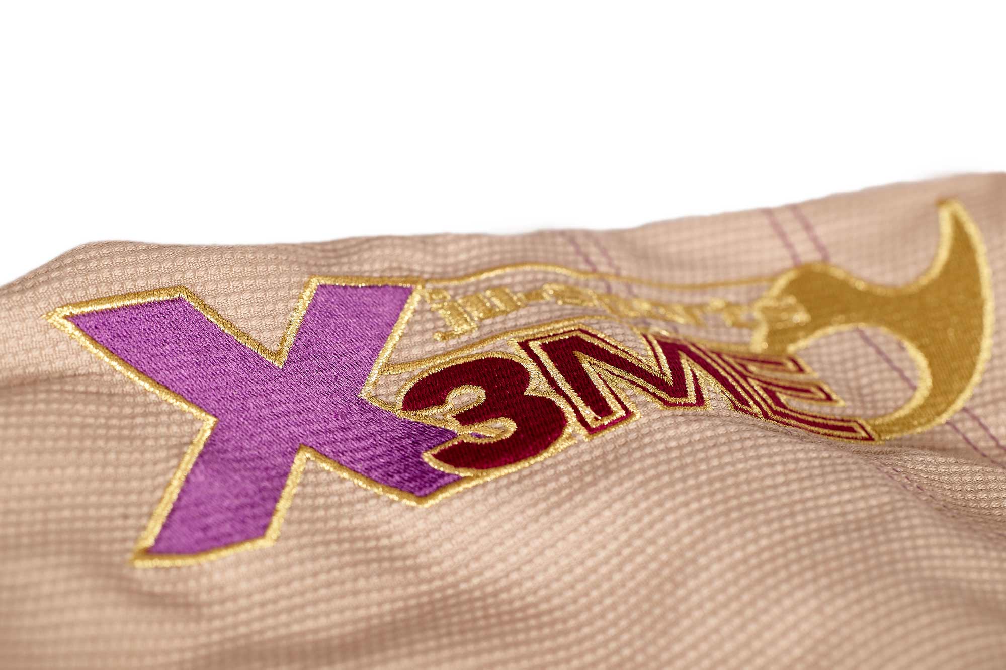 Extreme-2023-Lady-sand-D1374 BJJ-Anzug EXTREME 2.0 C24 sand/purple Lady