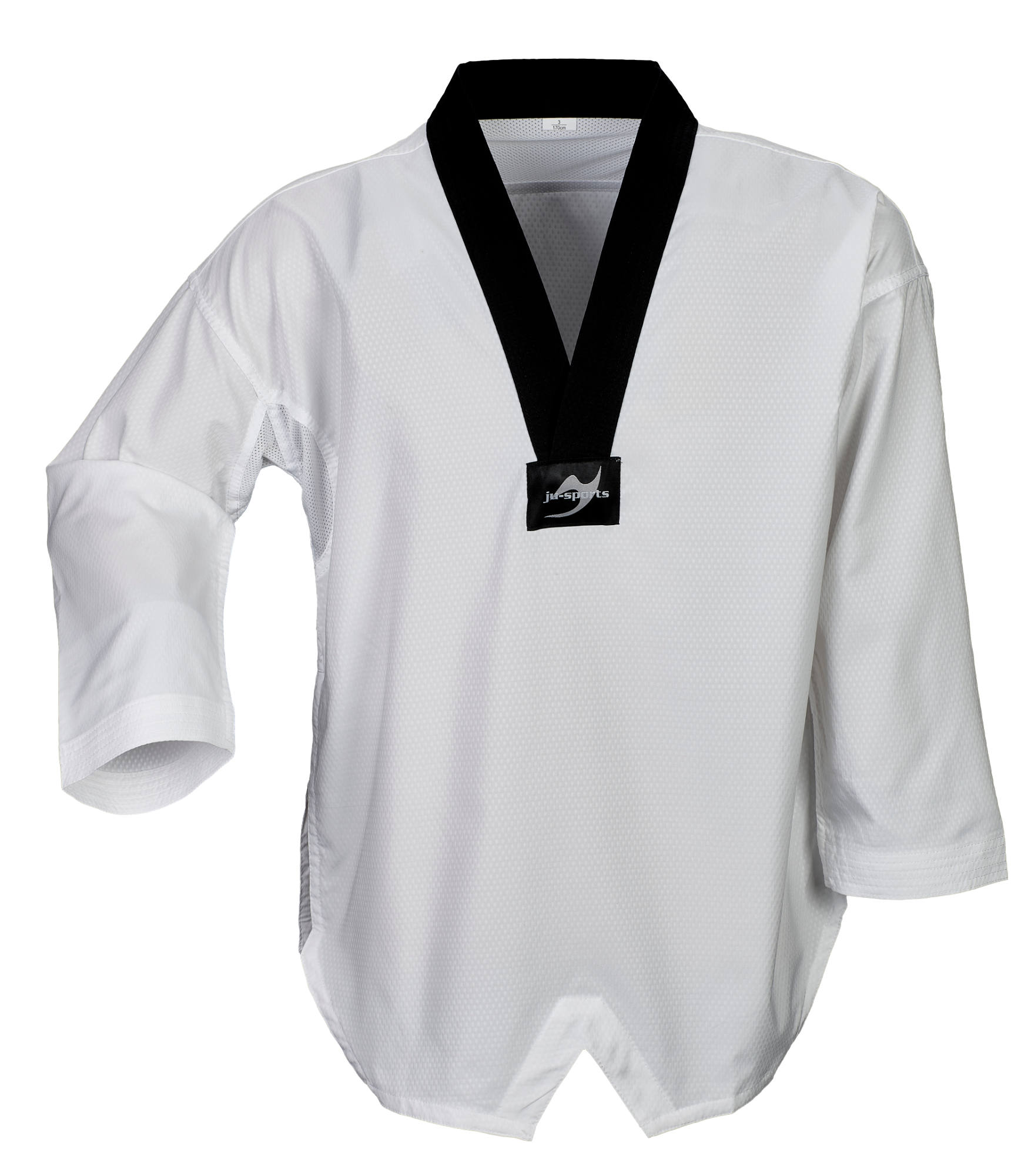 9409000-TKD-Anzug-student-pro-0375 Taekwondo-Anzug Performance pro schwarzes Revers