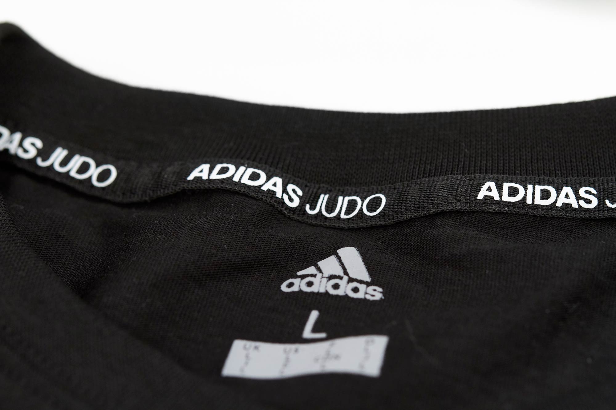 adidas Judo Community Line Shirt "Circle" black/white, adicsts01J