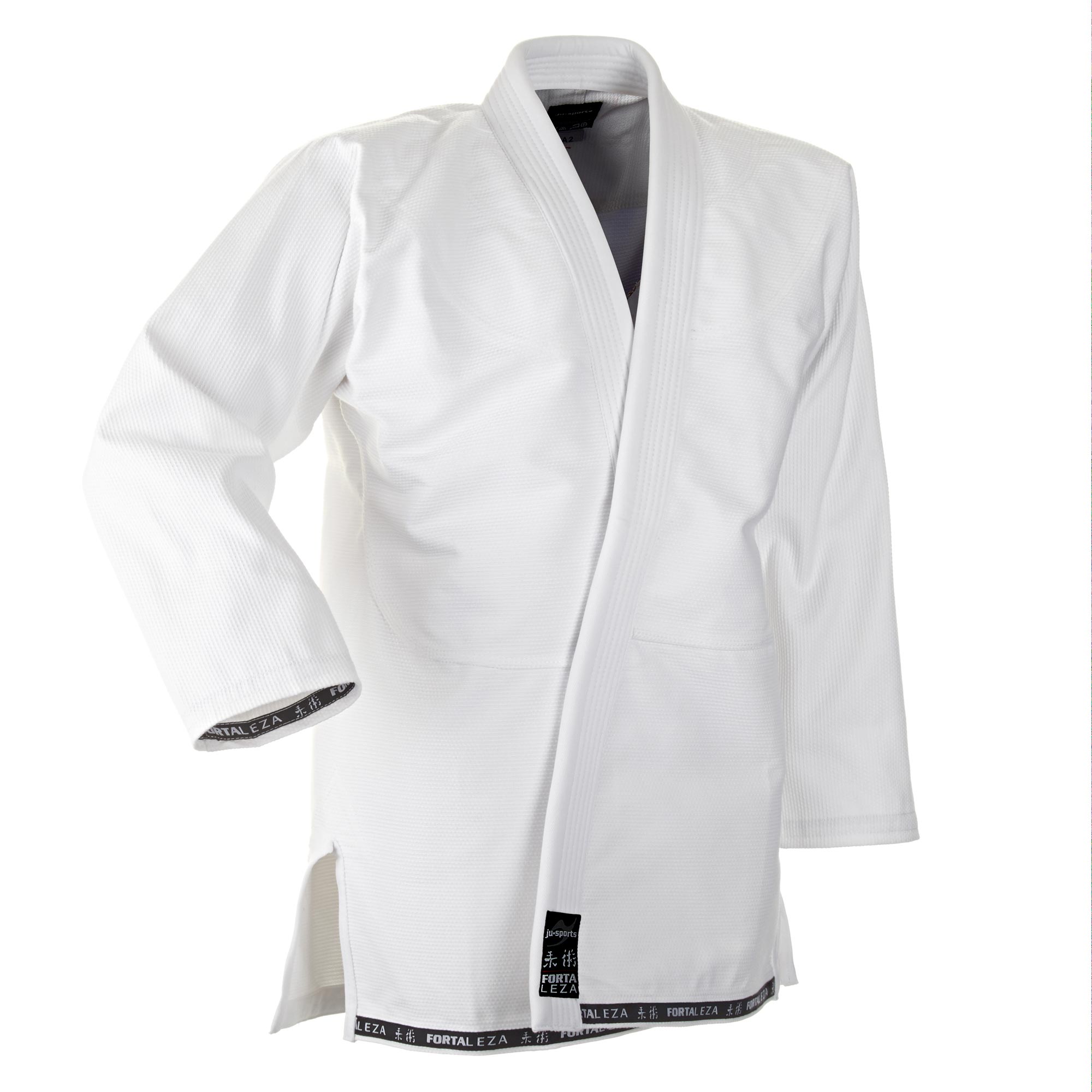 BJJ Anzug Set Jacke und Hose Fortaleza Pro weiß