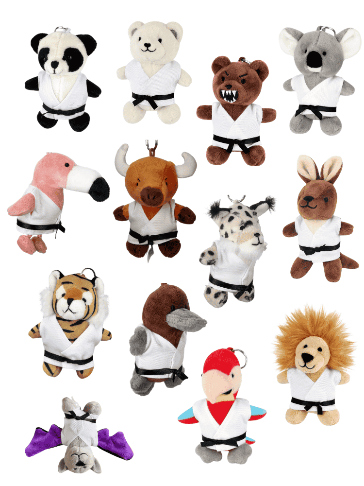 Plüschtier Schlüsselanhänger (ca. 10 cm)