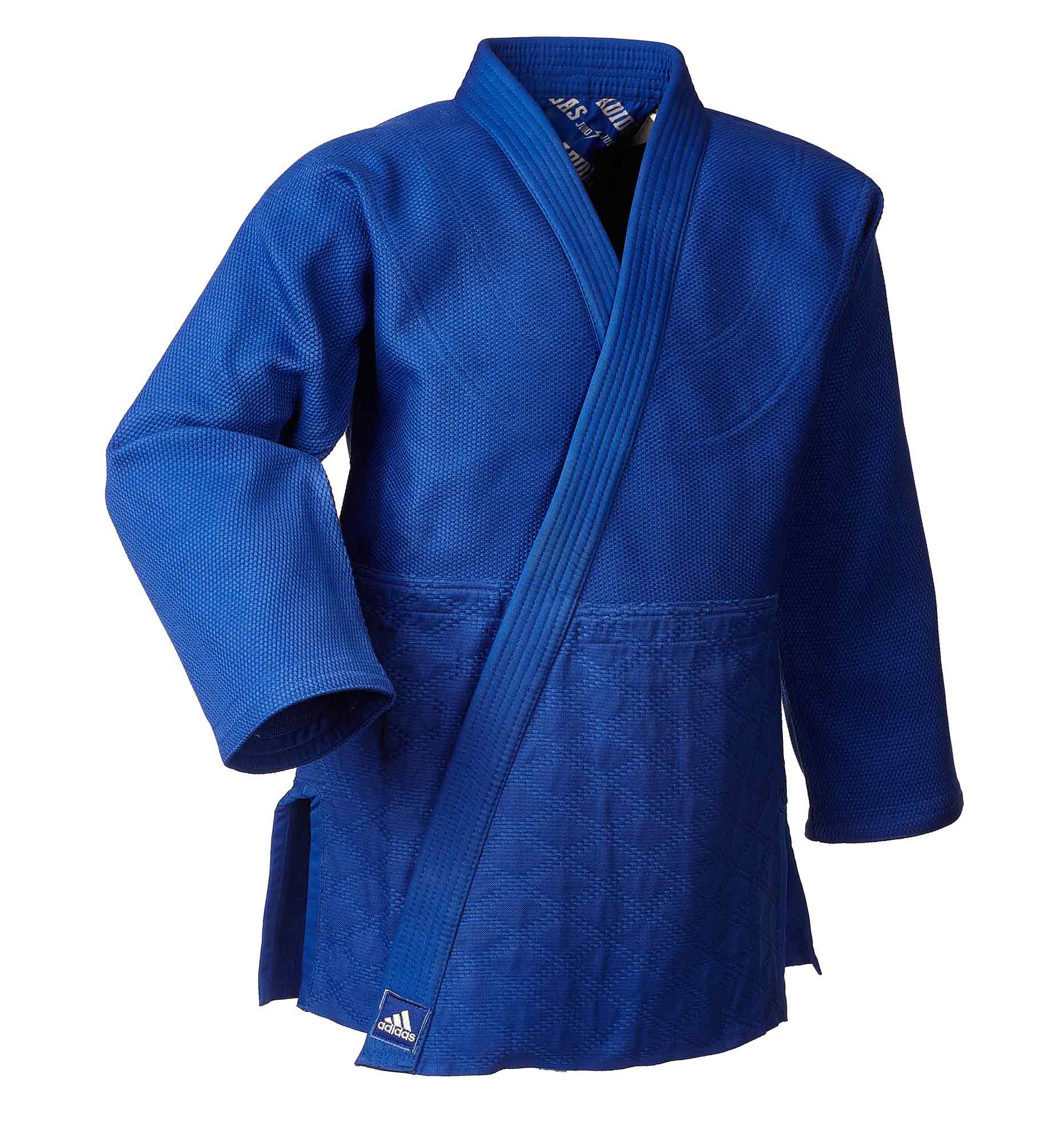 adidas-Judo_Gi-J990B-Millenium-blau-2 adidas Judo-Anzug Millenium blau/silbernes Logo, J990B