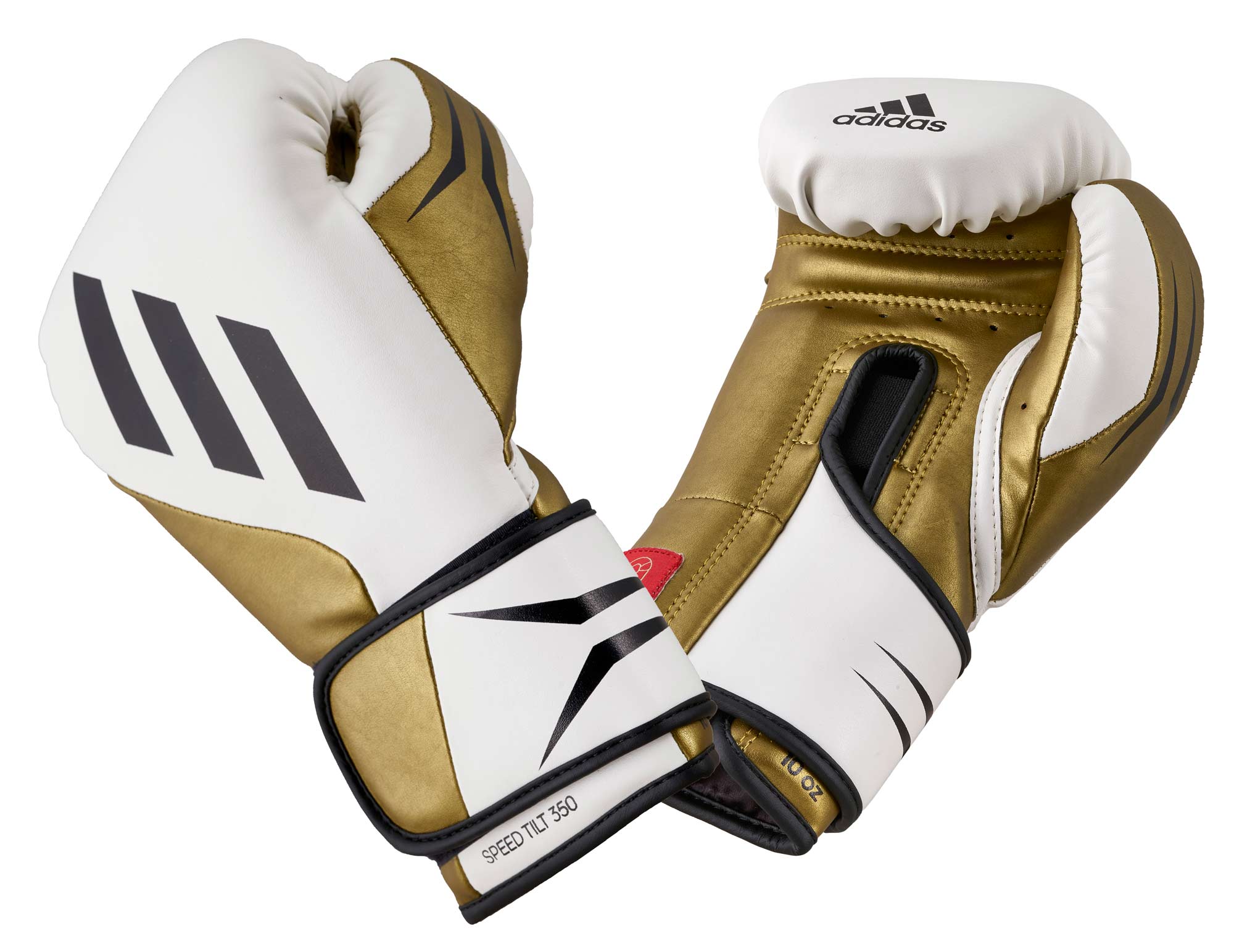 adidas Boxhandschuhe SPEED TILT 350V pro white/gold, SPD350VTG