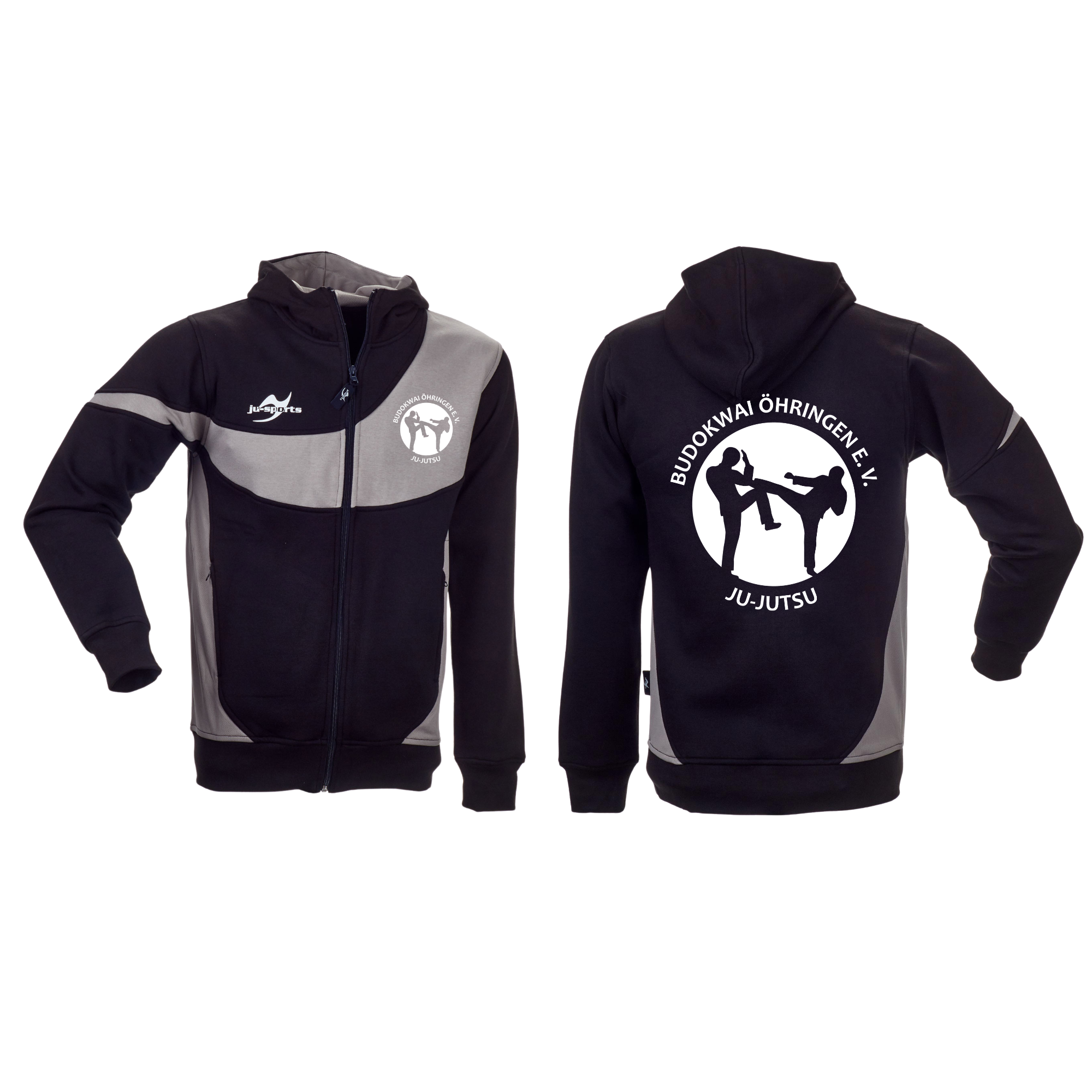 28Xipjattw77ipp Teamwear Element C1 Zip Hoodie-Budokwai Öhringen Vereinsedition