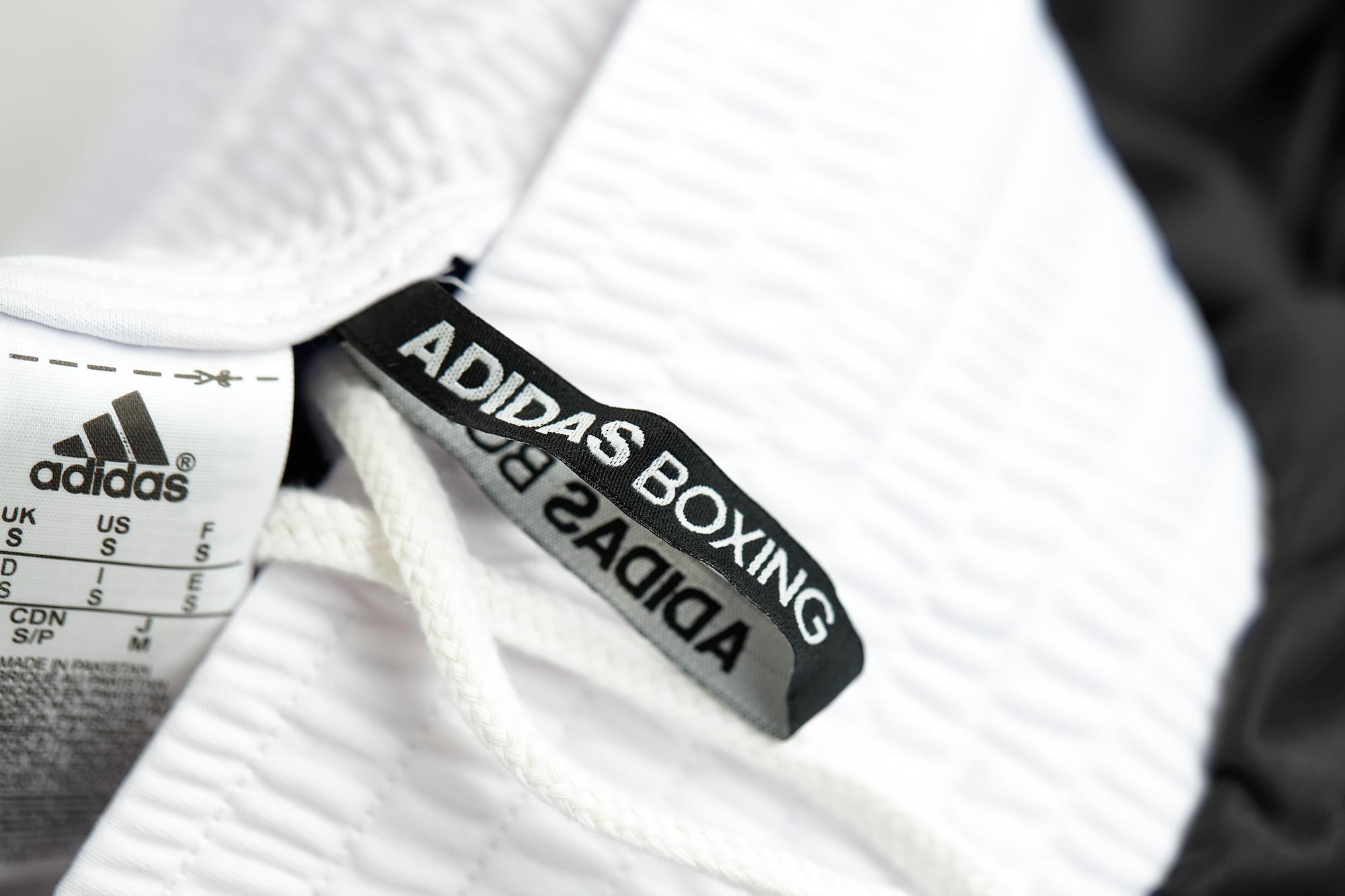 adidas Box-Short schwarz/weiß, ADIBTS02 Team Hili