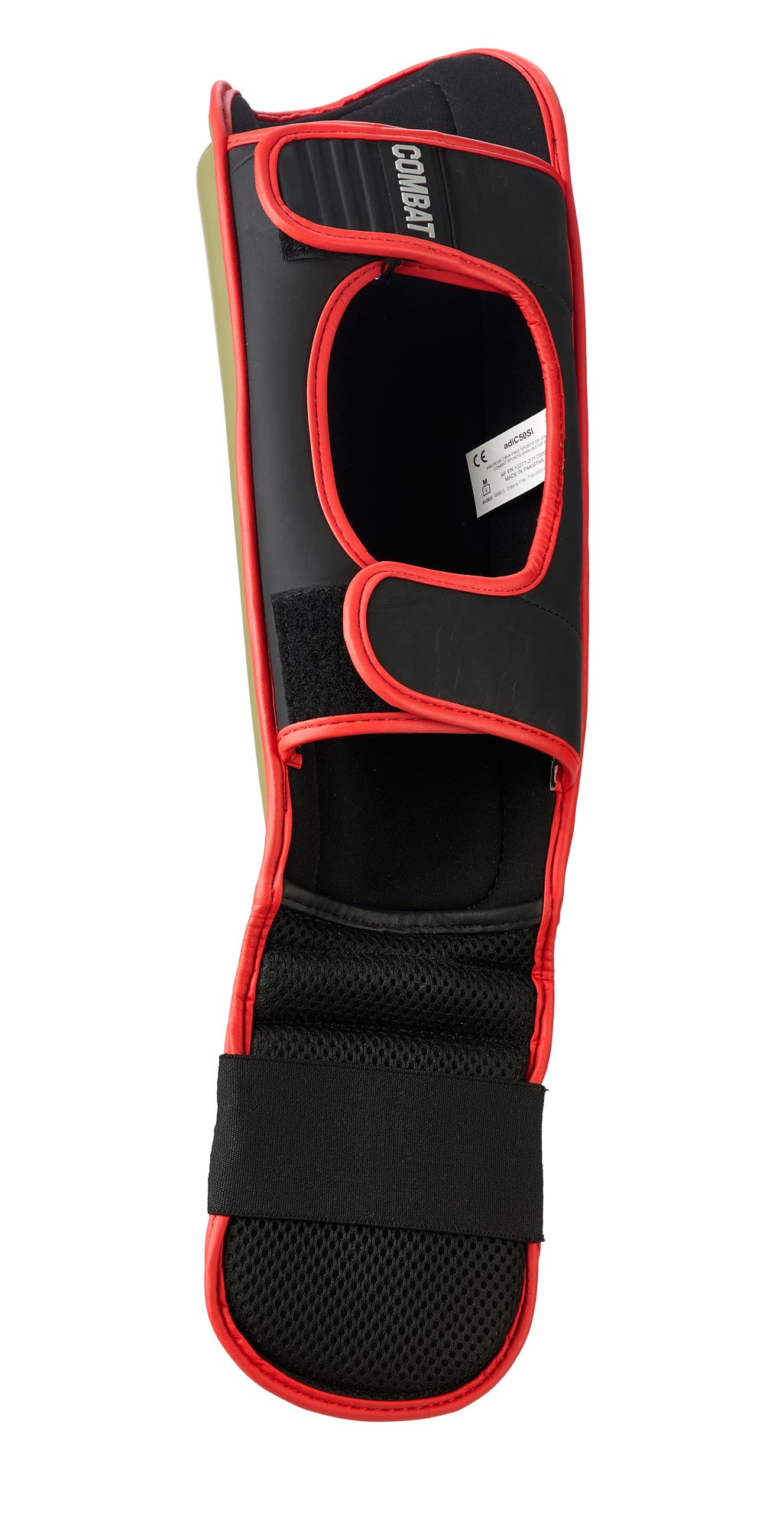 adiC50SI-Shin-Guard-green_black-0024 adidas Combat 50 Schienbein-Spannschutz green/black, adiC50SI