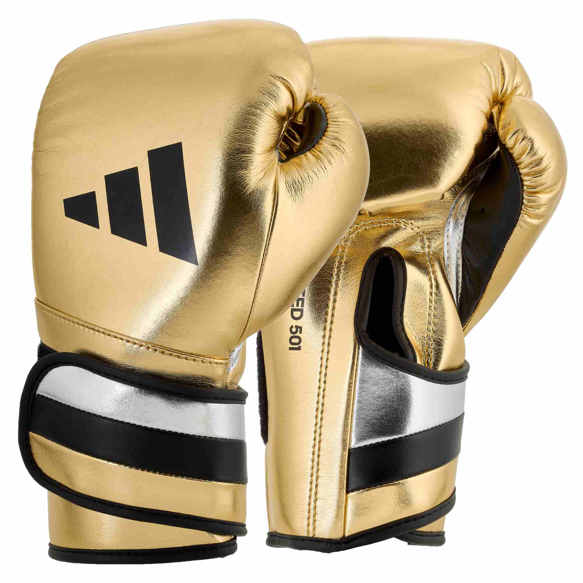 adiSBG501-23-FW23-Speed-501-Velcro-gold_black-02 adidas Boxhandschuhe Speed 500 gold/black Microfibre, ADISBG501