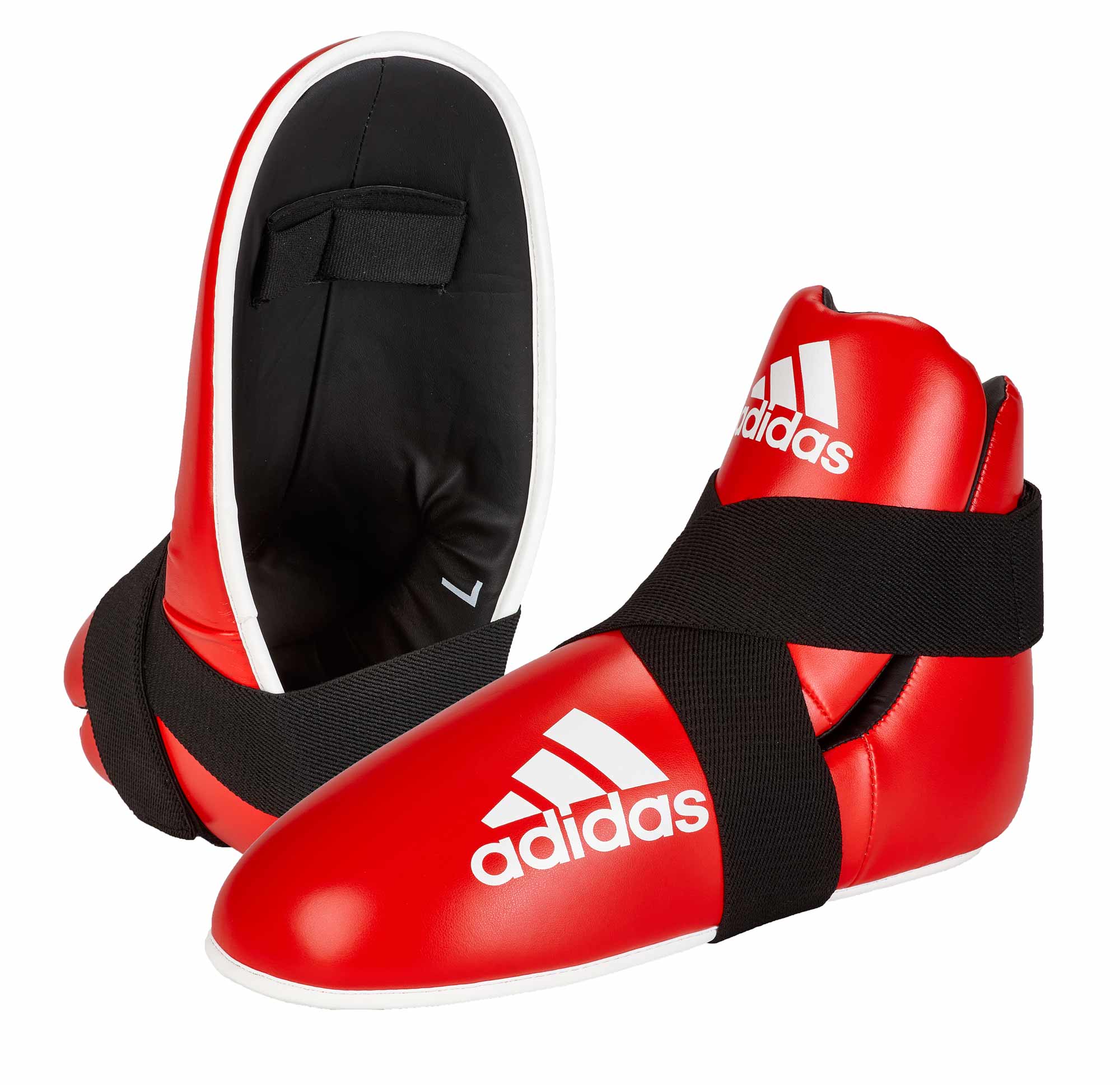 adidas ITF-Taekwondo Fußschutz rot, adiKBB100