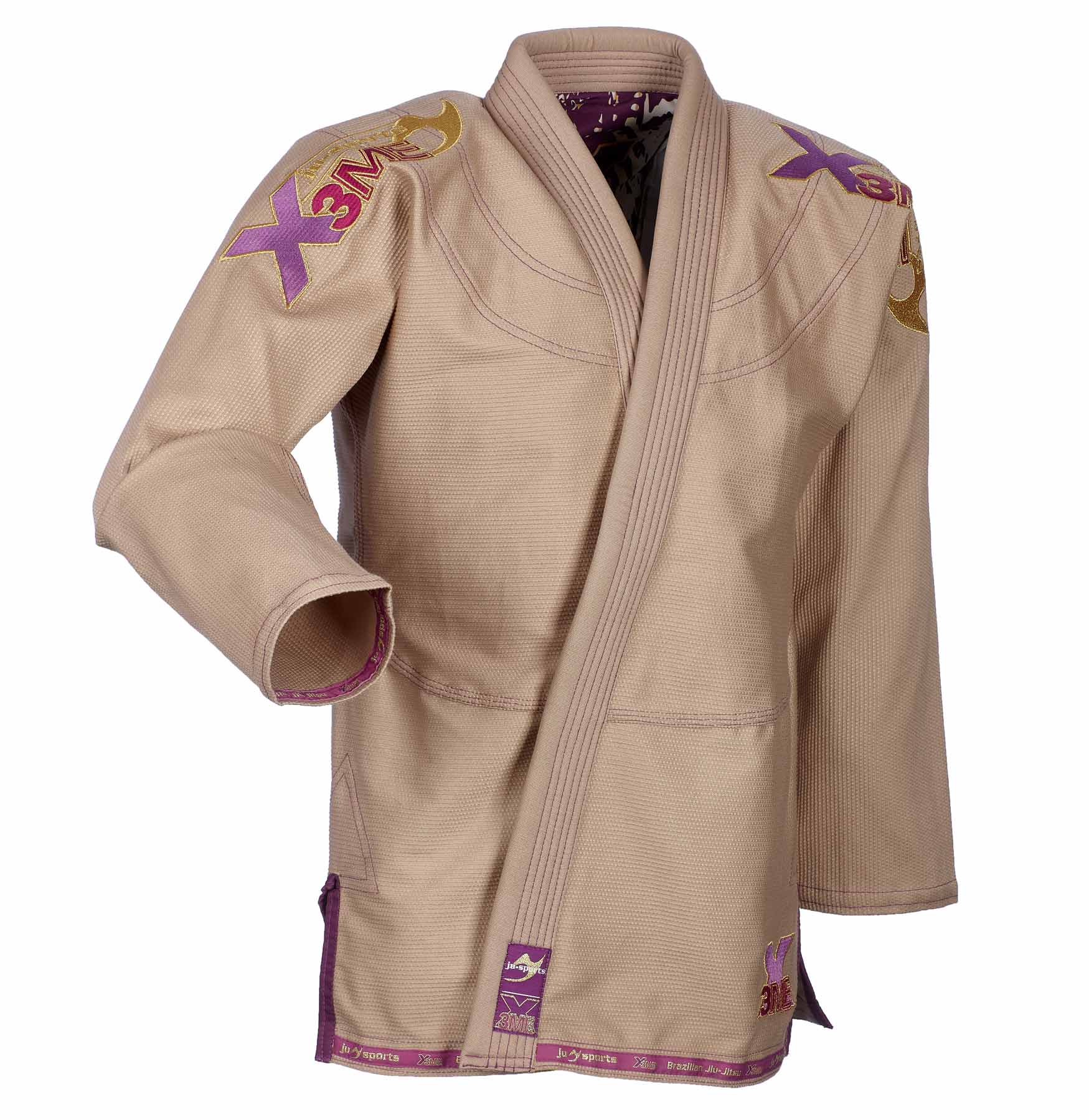 Extreme-2023-Lady-sand-0014 BJJ-Anzug EXTREME 2.0 C24 sand/purple Lady