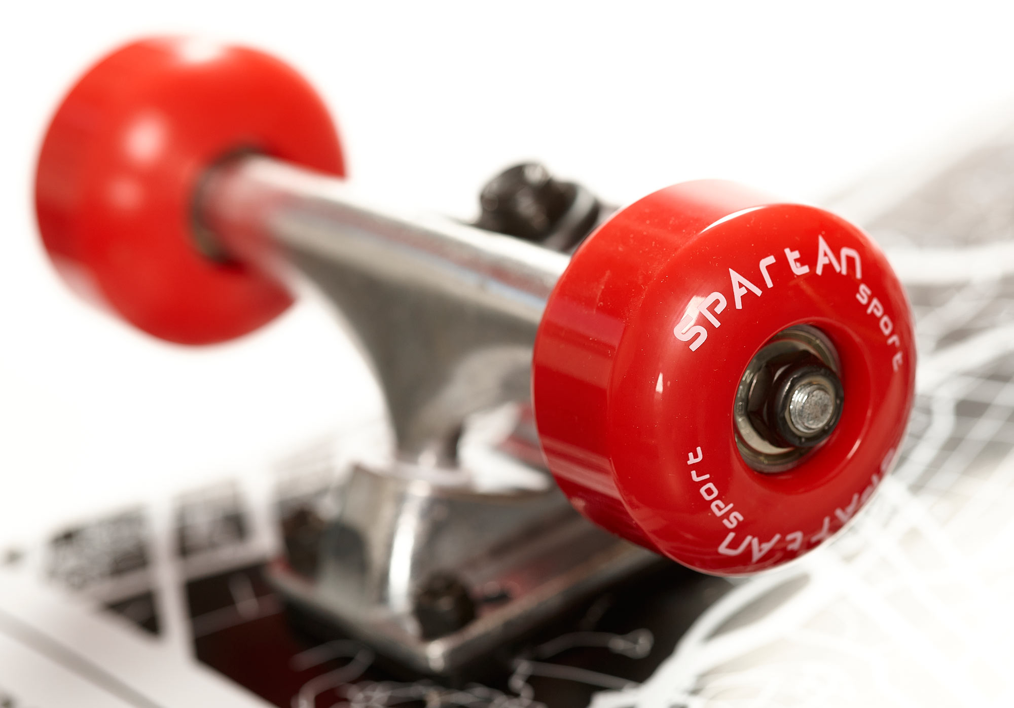 Spartan-Skateboard-28302-D1249 Skateboard Utop Board Skull City, 28302