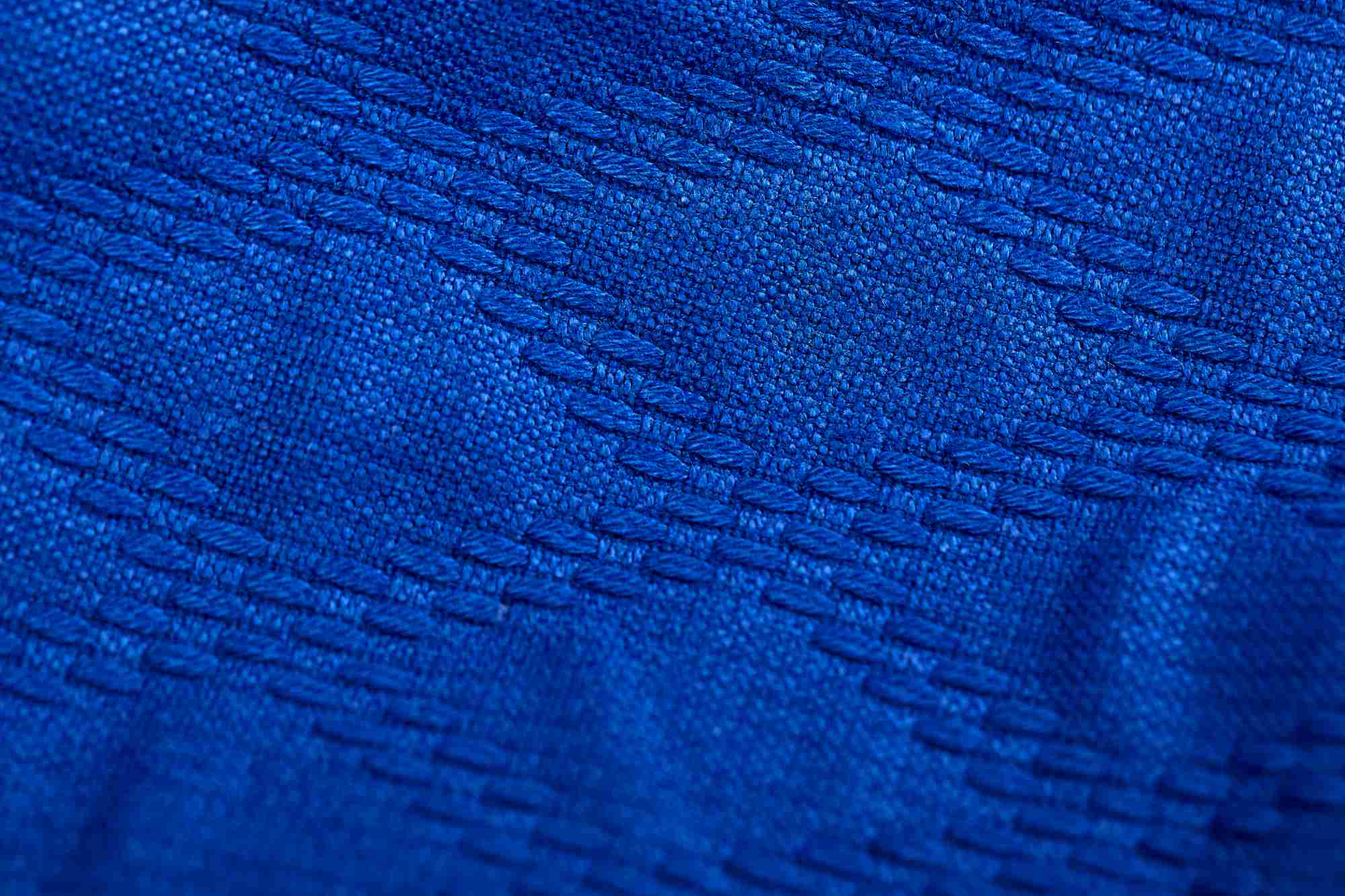 adidas Judoanzug CHAMPION III IJF - Model 2 JIJFB blau/weiße Streifen