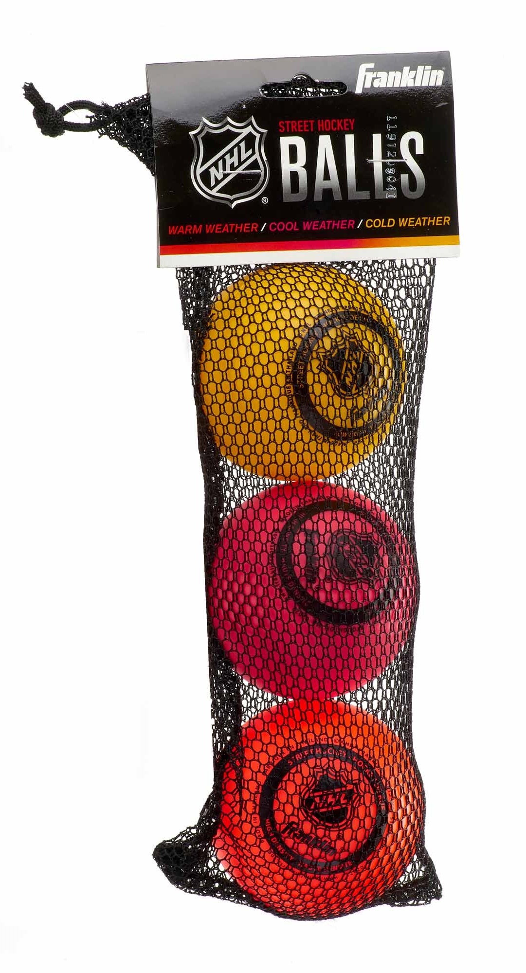 Franklin Multi-Density 3er Pack Streethockeybälle, 42045