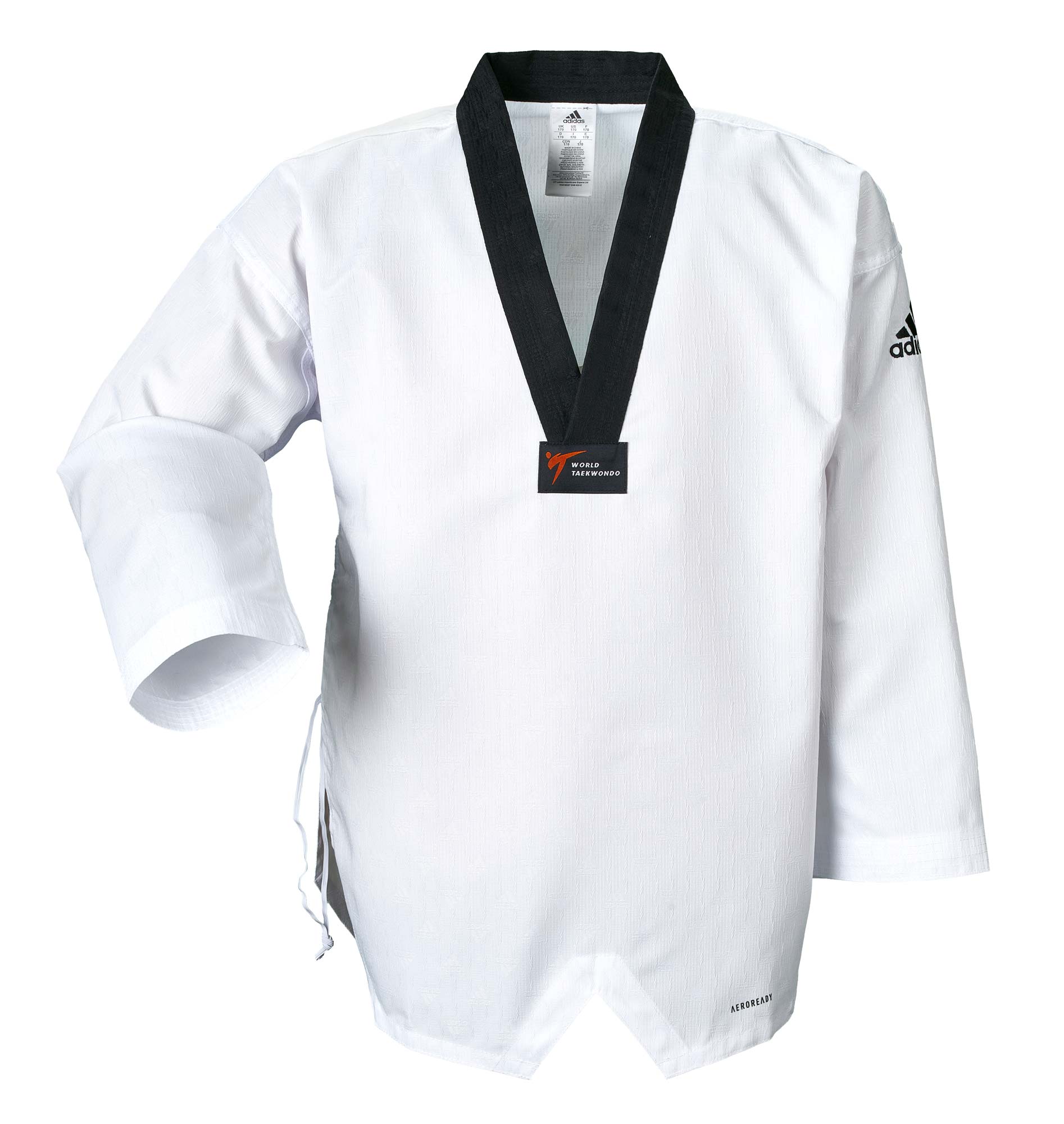 adiTCH04-Adi-Champ-IV-black-Rev-0003 adidas Taekwondo-Anzug adiChamp IV, schwarzes Revers, ADITCH04
