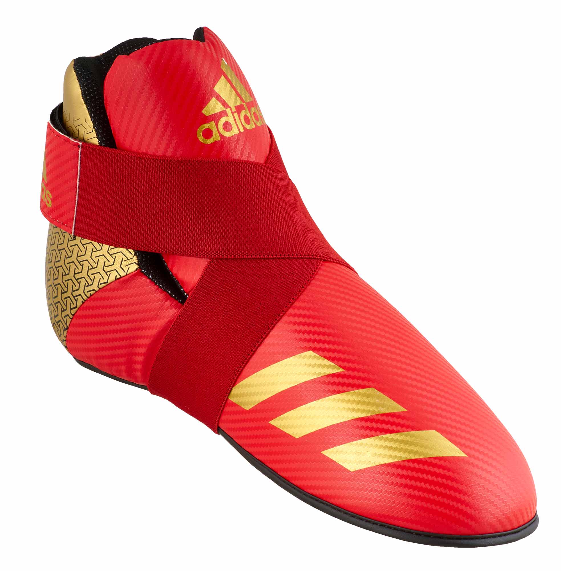 adiKBB300HD-red-0027 adidas ITF-Taekwondo Pro Fußschutz red/gold, adiKBB300HD