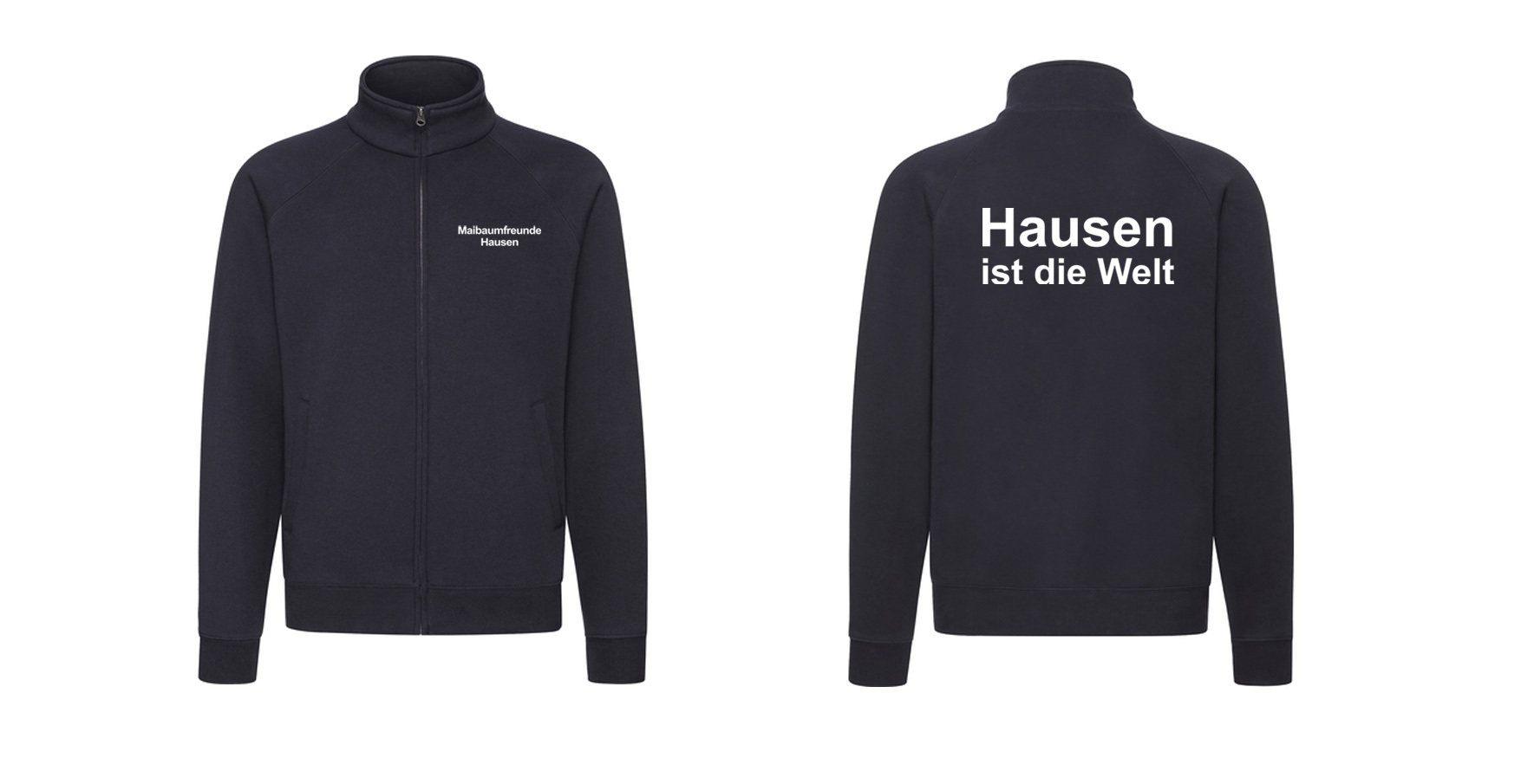 Team Jacke schwarz Maibaumfreunde Hausen