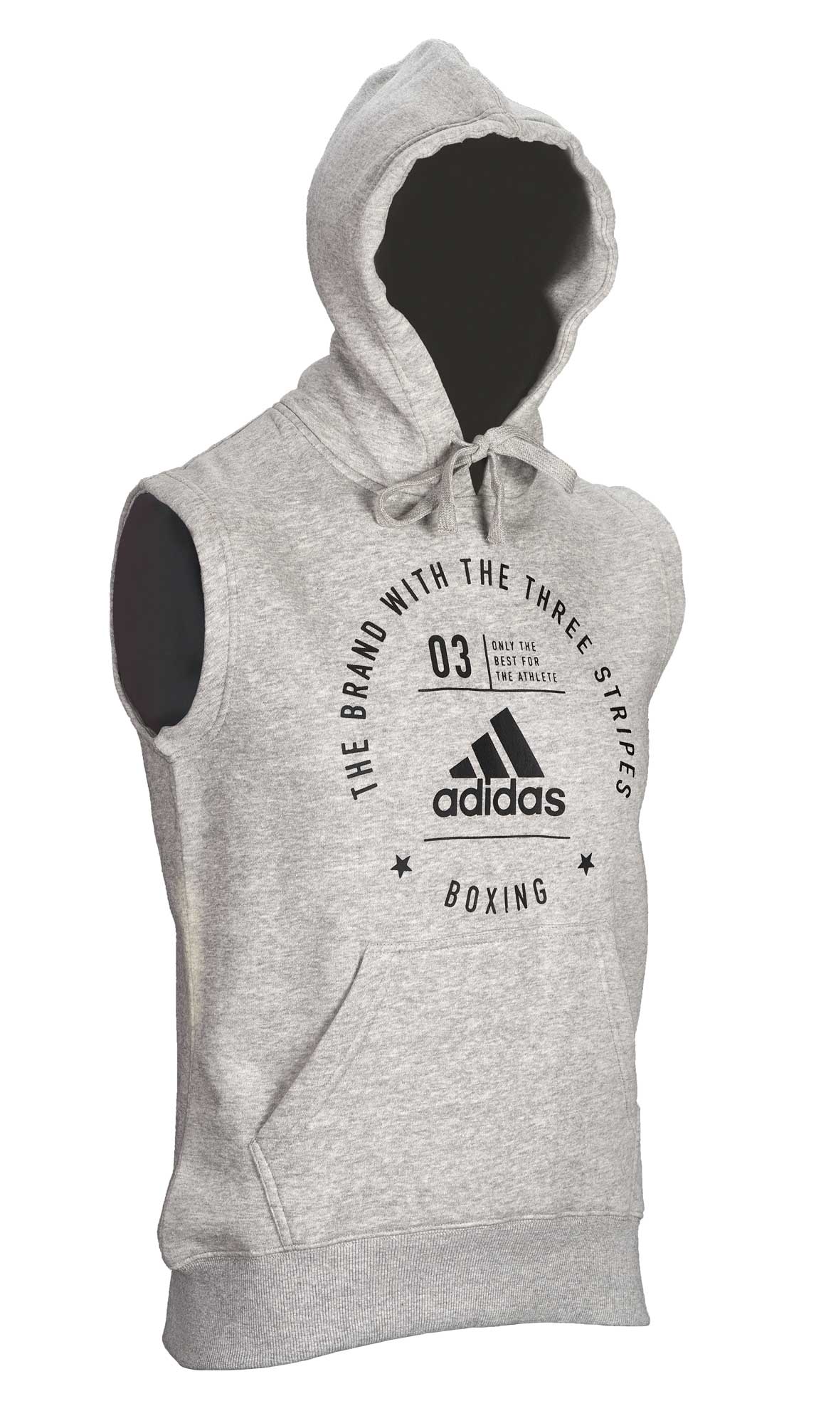adiCL05B_CA-Community-Line-gray_black-1586 adidas Community Sleeveless Hoody "BOXING" grey/black, adiCL05B