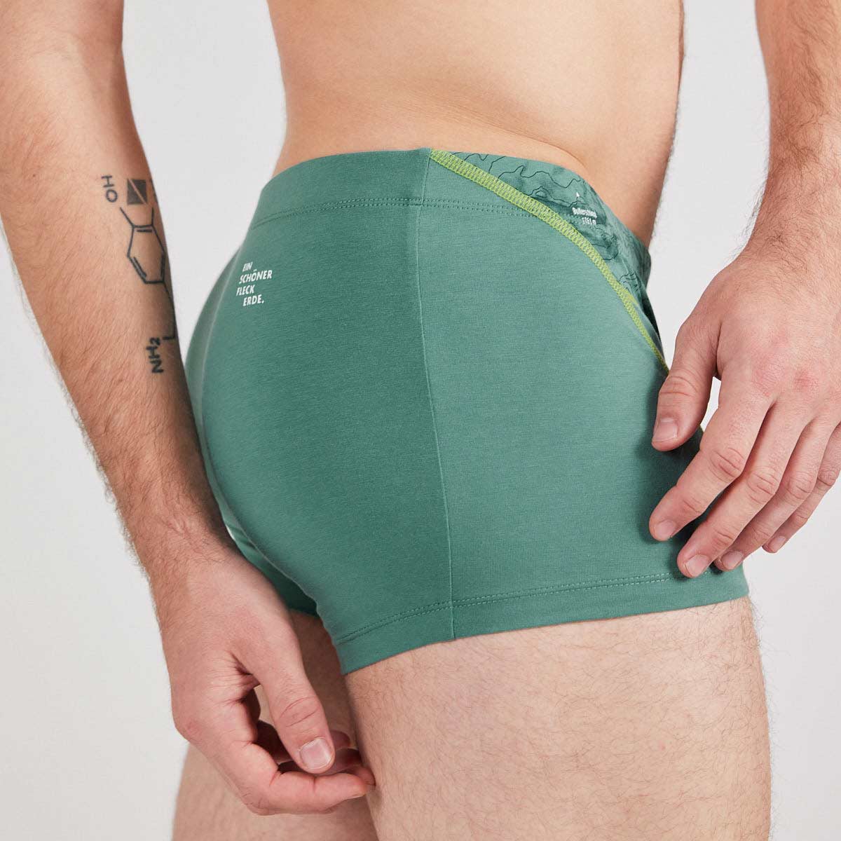 hammerspitze-eukalyptus-5 Boxershorts "Hammerspitze" eukalyptus, Herren